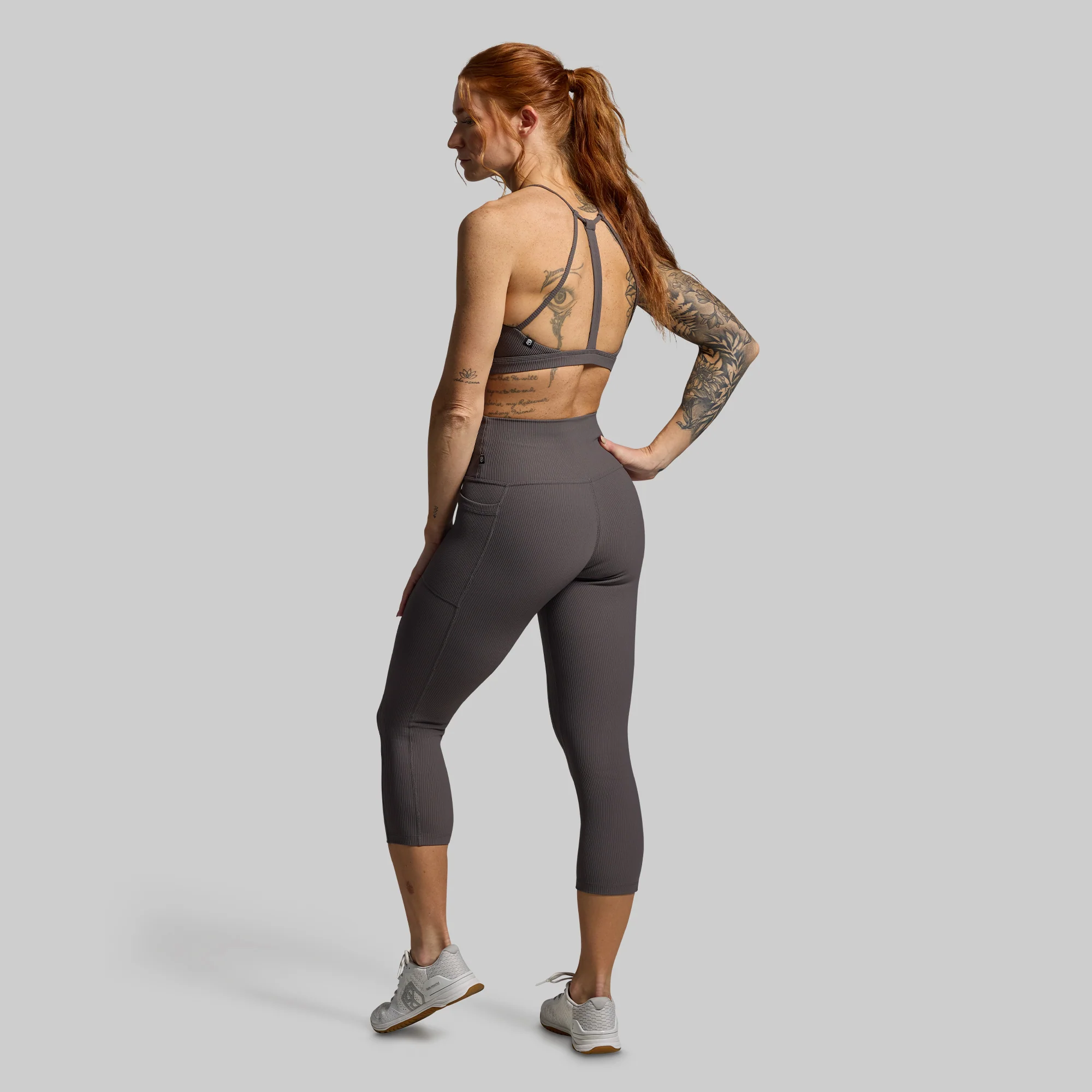 All or Nothing Capri w/ Pockets (Dark Grey) - Image 7