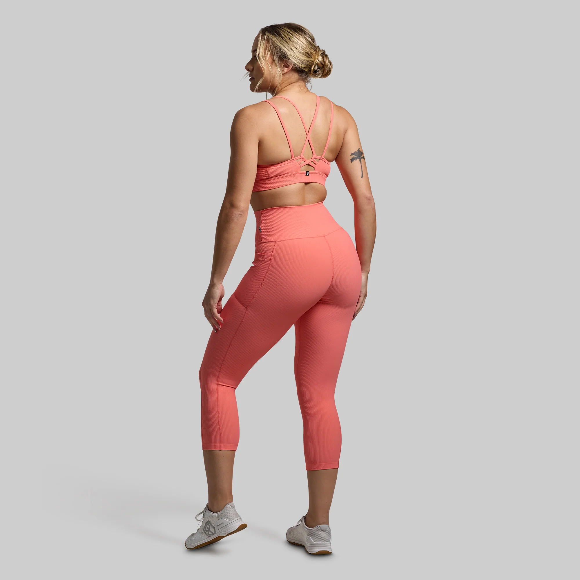 All or Nothing Capri w/ Pockets (Hot Peach) - Image 7
