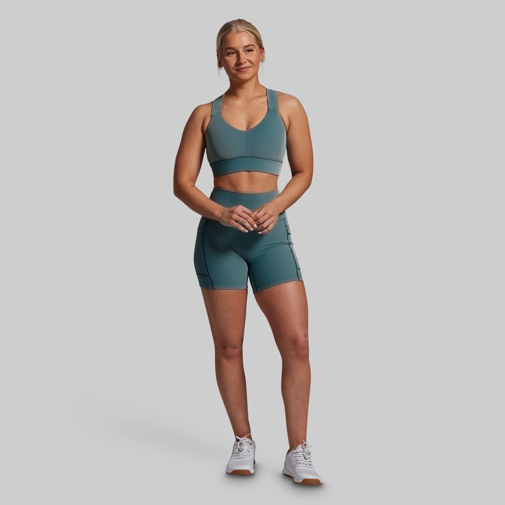 All or Nothing Sports Bra (Aegean Prism) - Image 5