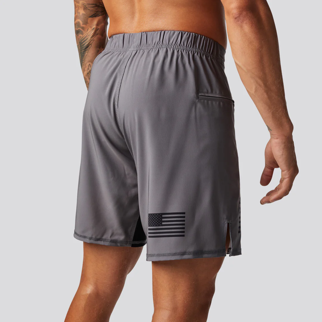 American Defender Short Tie 3.0 (Gunmetal Grey) - Image 3