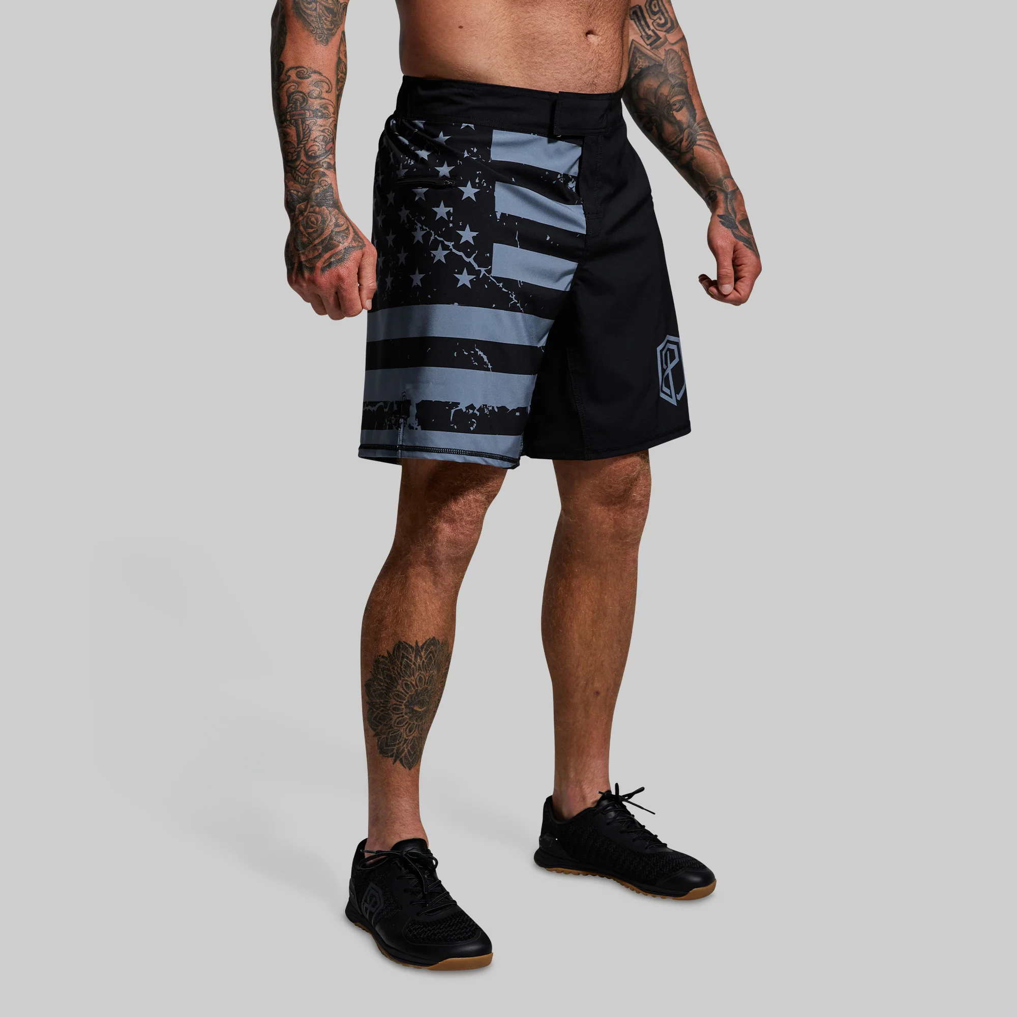 American Defender Short Velcro 3.0 (Undefeated Gunmetal) - Image 3