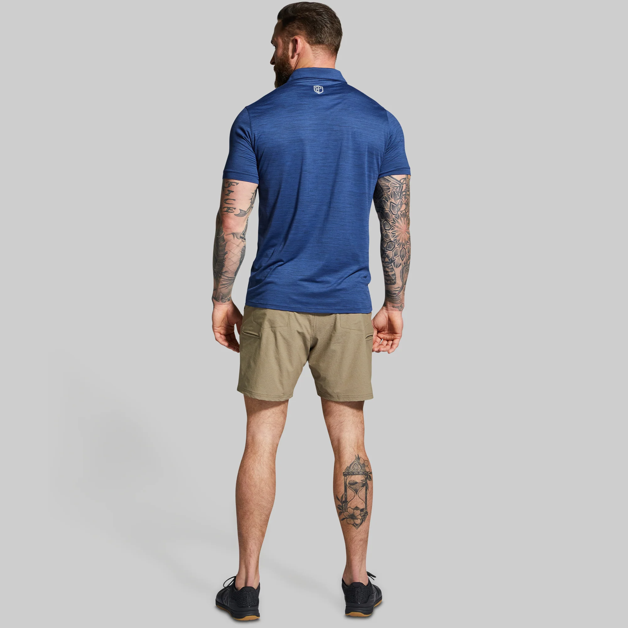 Athleisure Polo (Navy) - Image 4