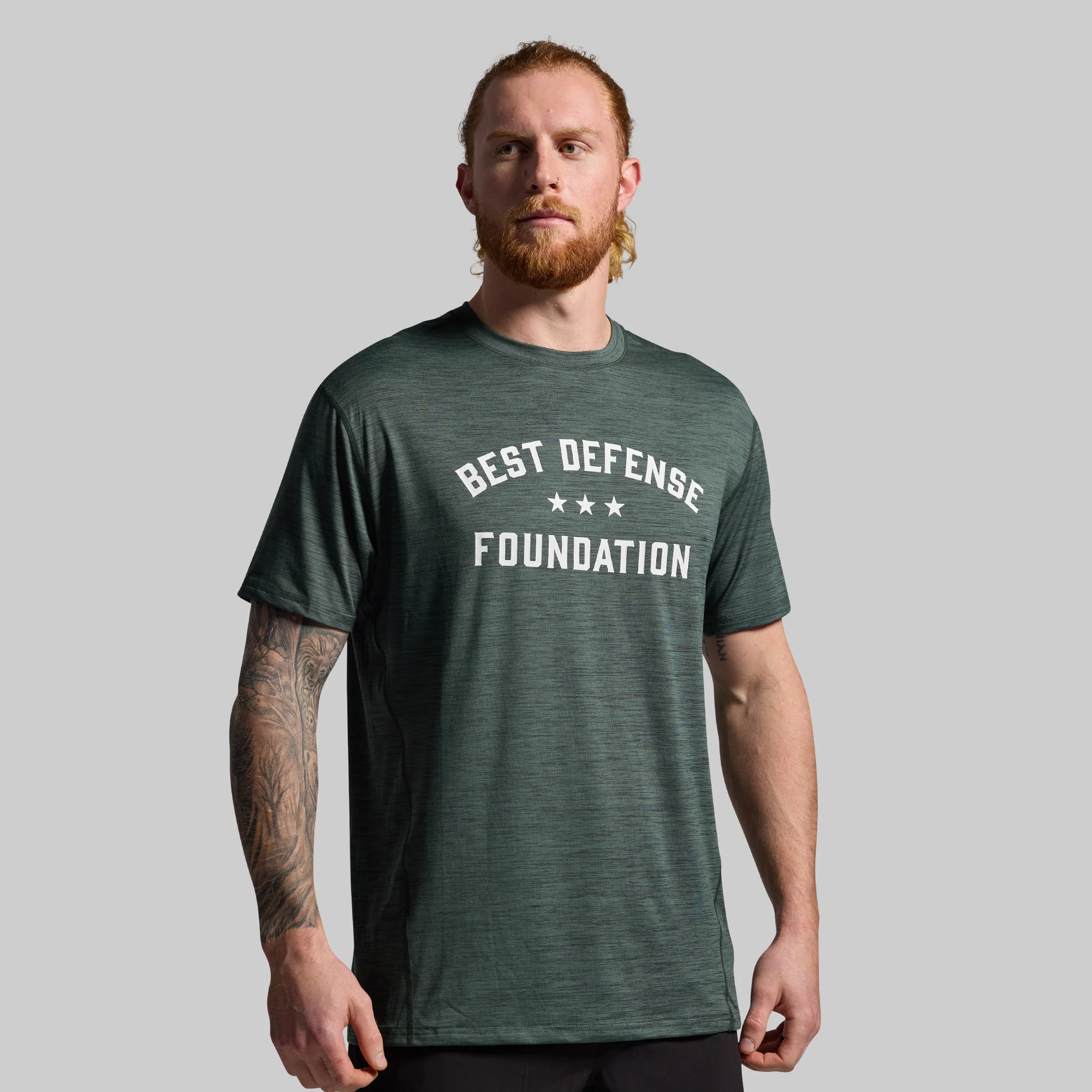 BDF Churchill Athleisure Tee (Evergreen) - Image 2