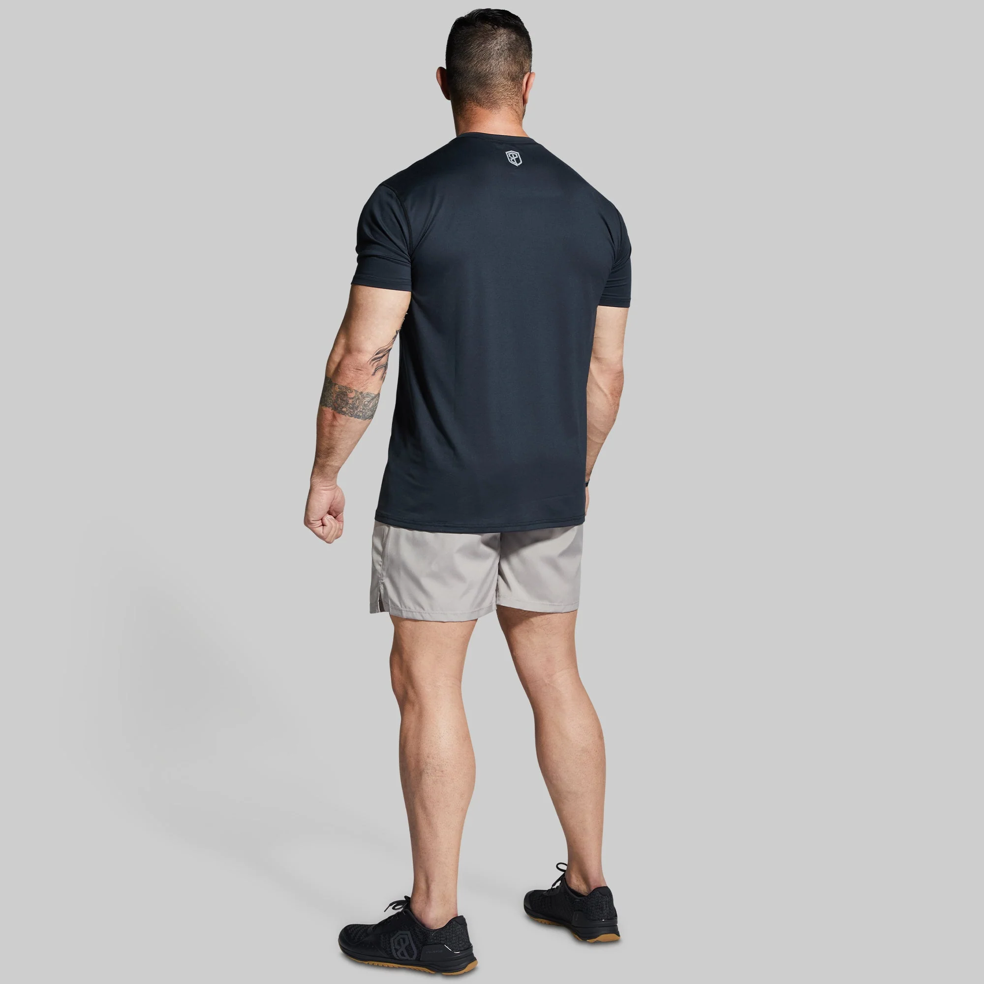Athleisure Tee w/ Flag (Black) - Image 10