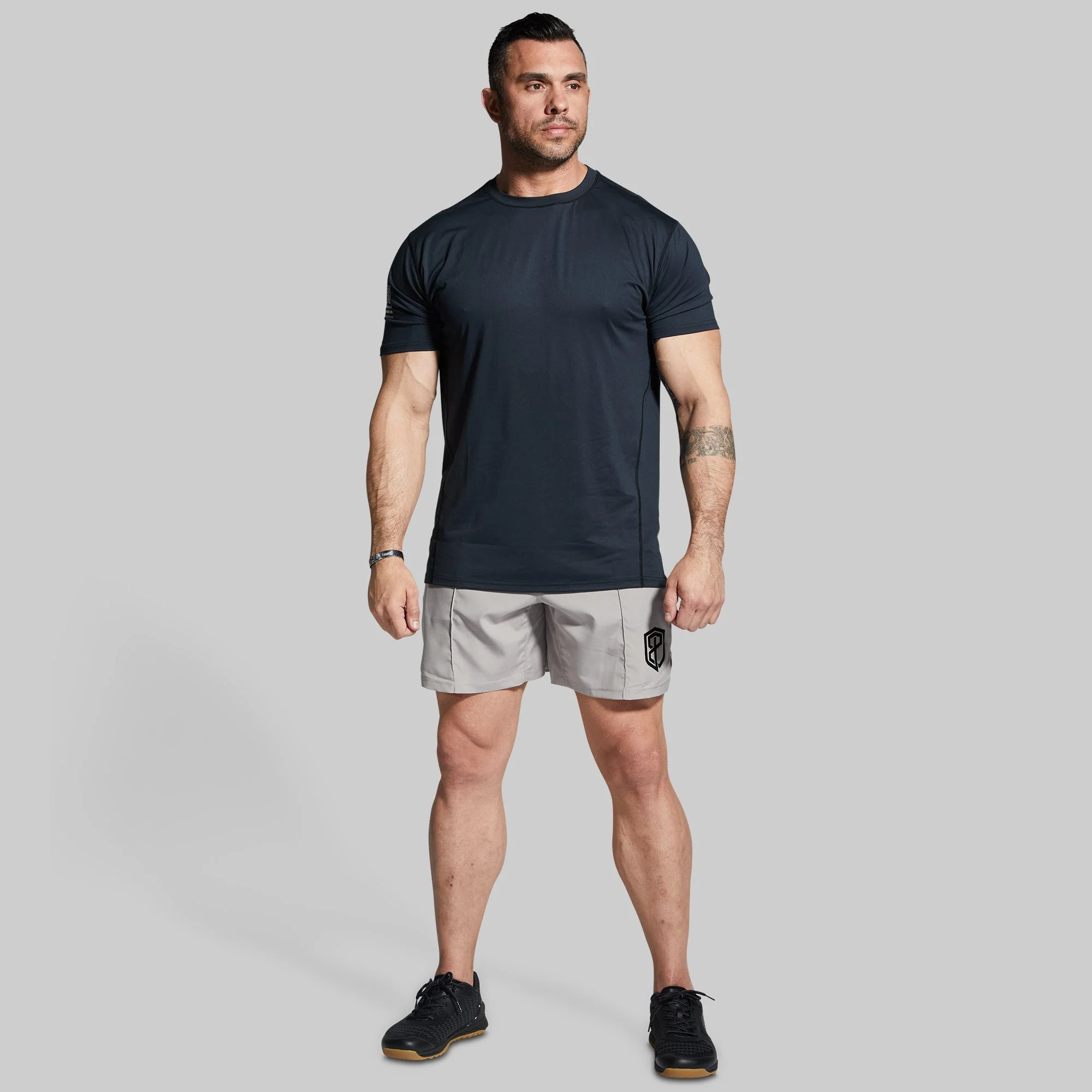 Athleisure Tee w/ Flag (Black) - Image 9