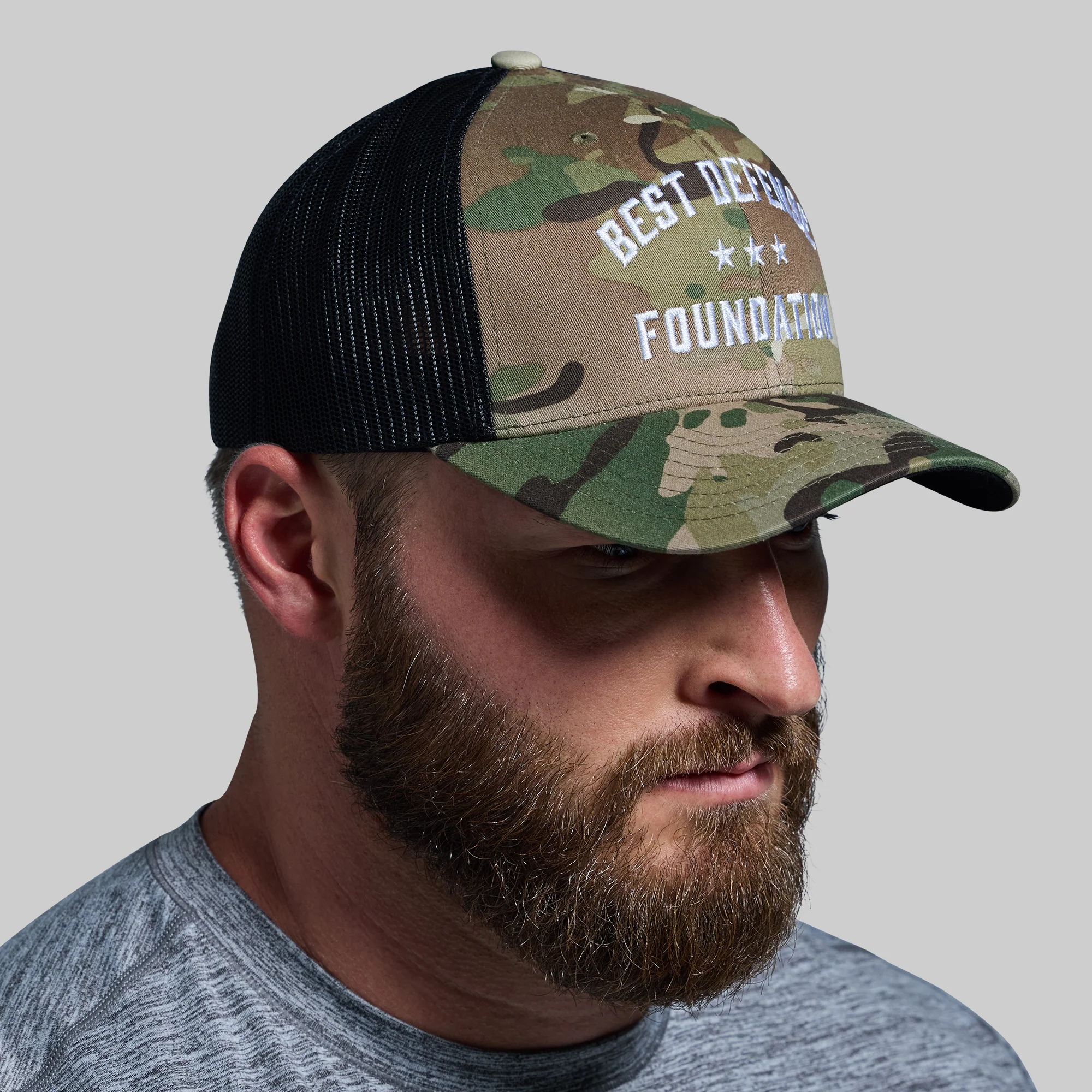 BDF Born Primitive Trucker Hat (Multicam) - Image 4