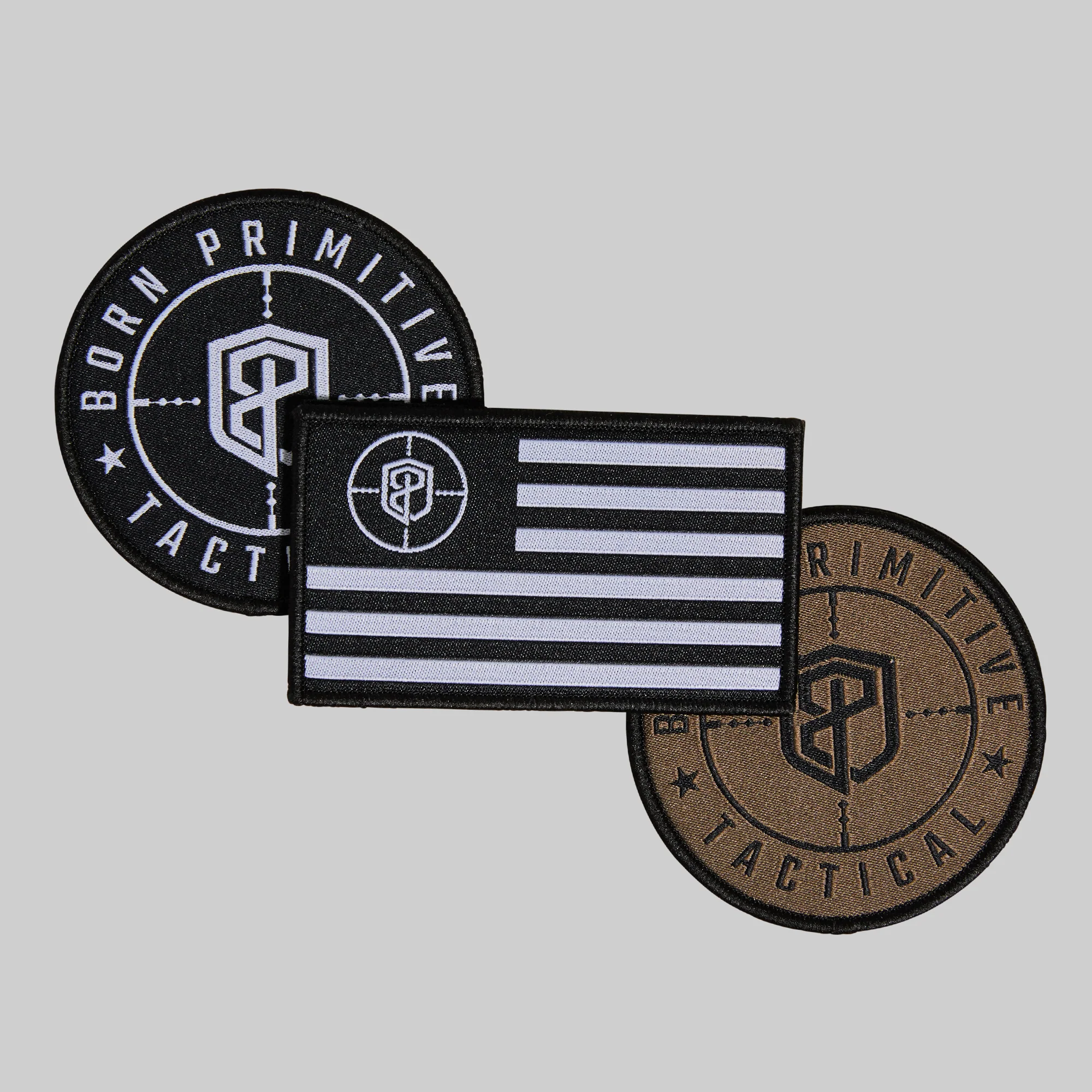 Born Primitive Velcro Flag Patch (Tactical) - Image 3