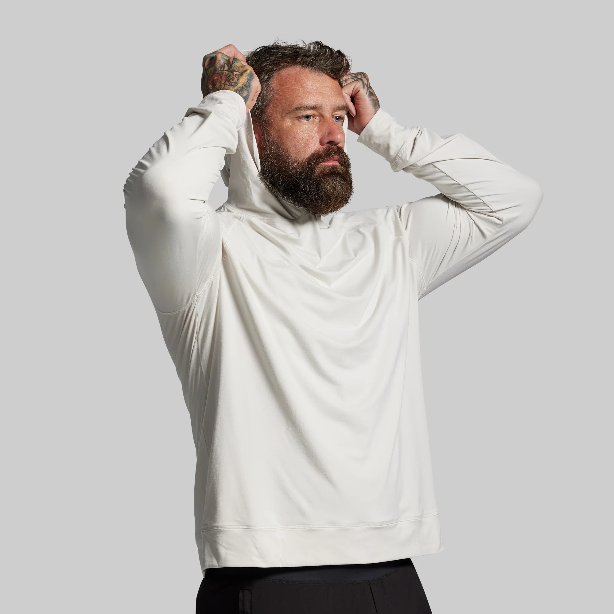 BP Premium Basic Hoodie (Sand) - Image 3