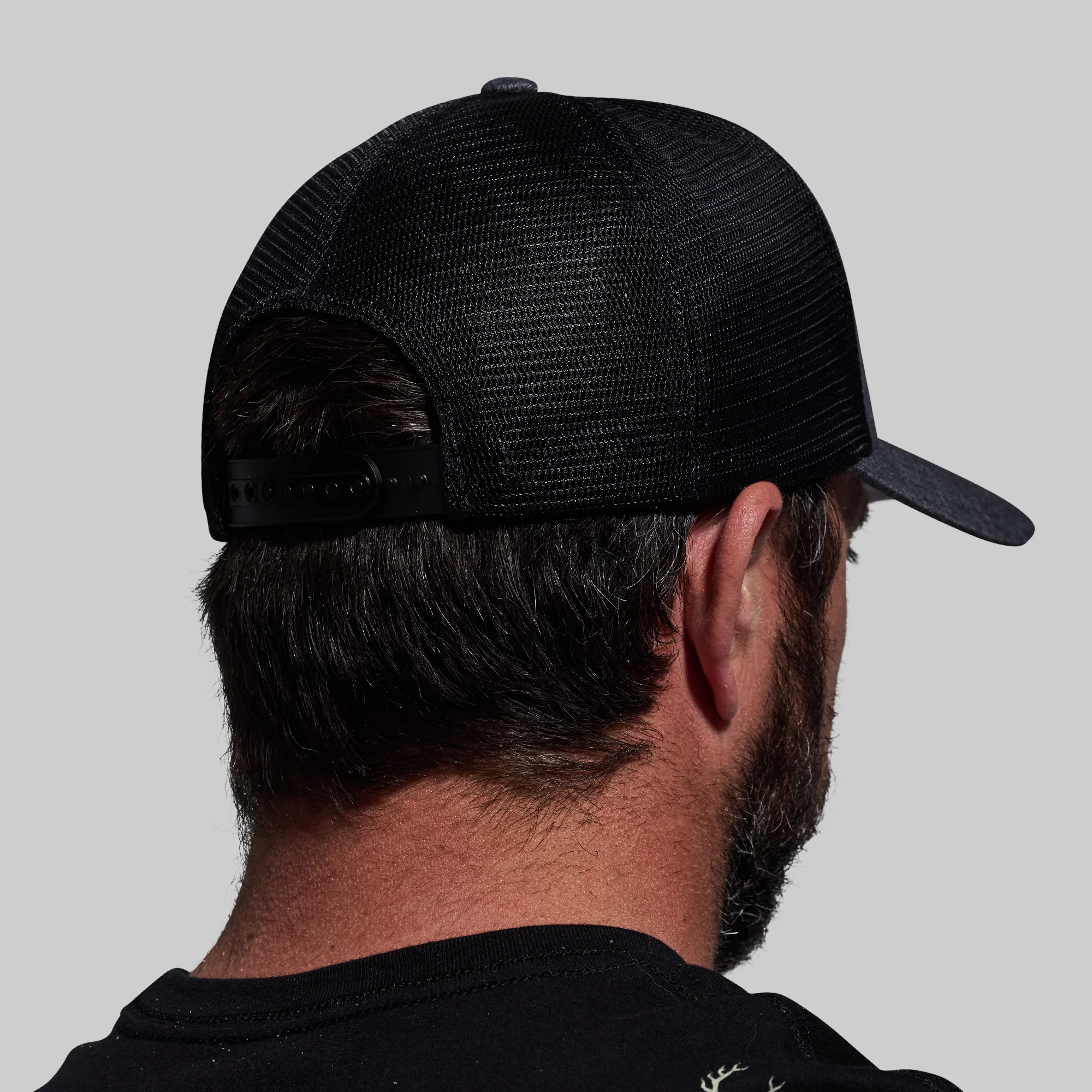BP Two-Tone Trucker Hat (Charcoal/Black) - Image 3