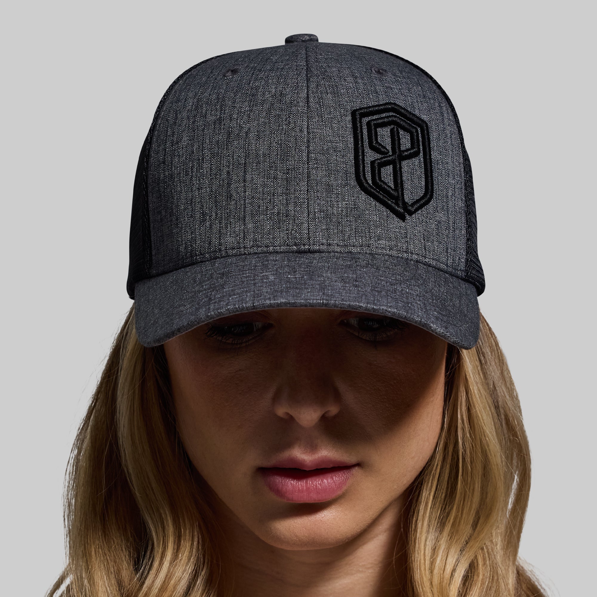 BP Two-Tone Trucker Hat (Charcoal/Black) - Image 7