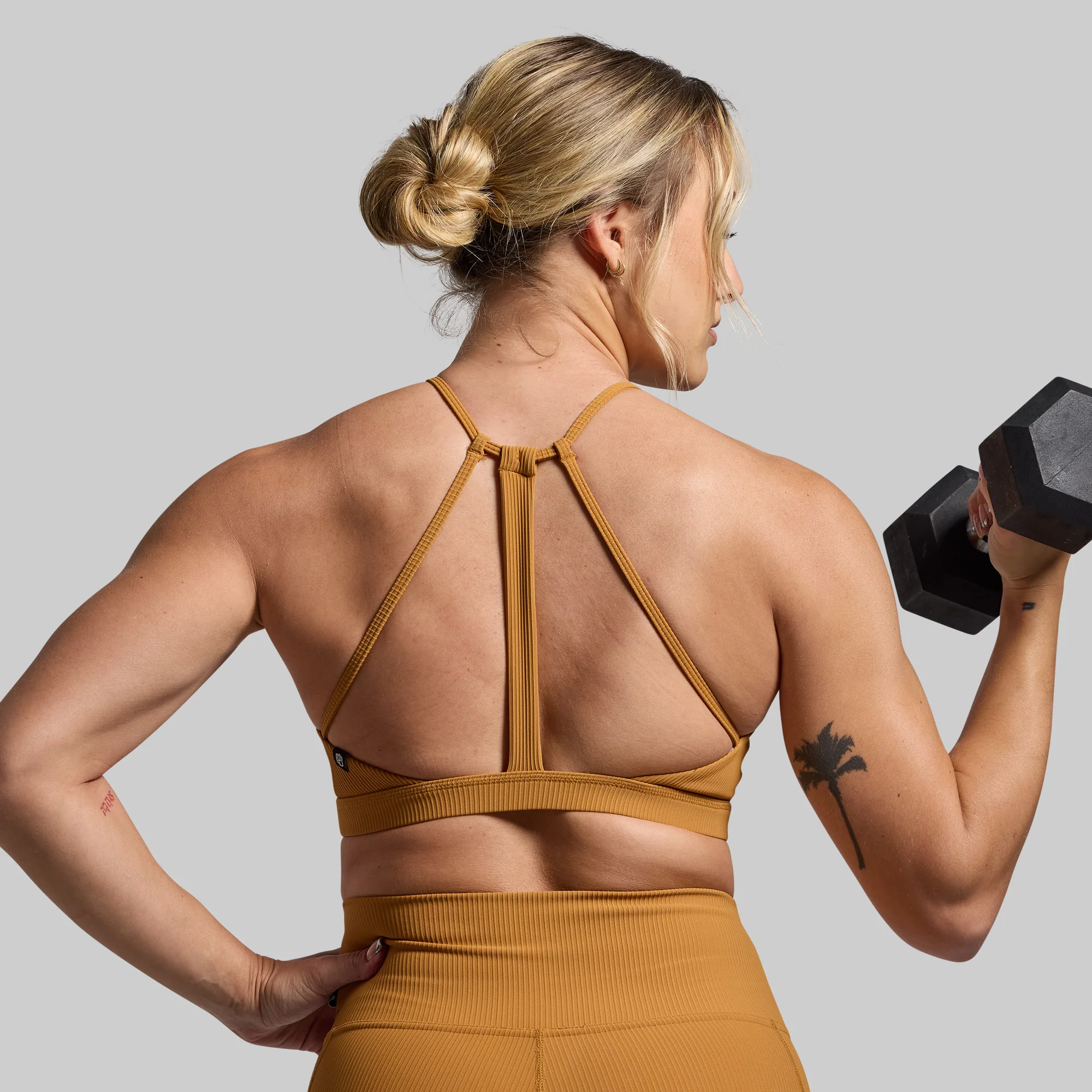 Break the Limits Sports Bra (Biscuit) - Image 3