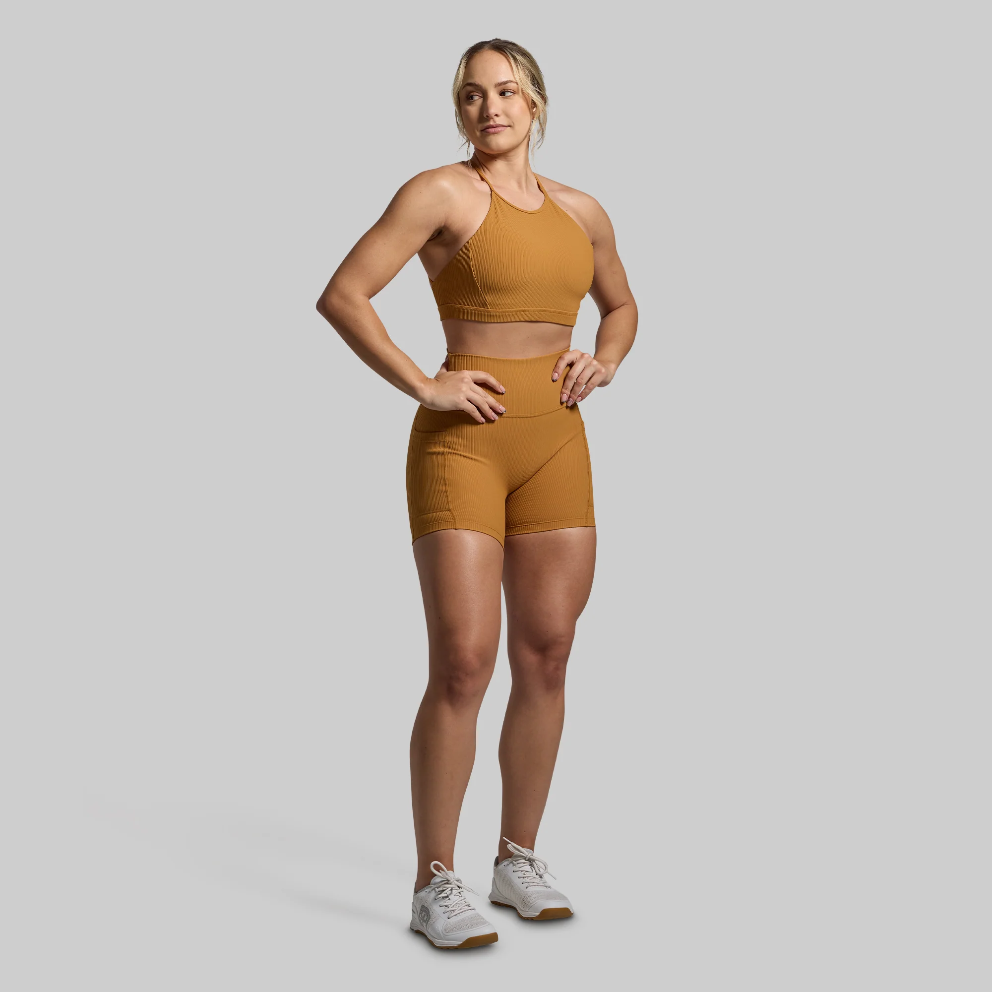 Break the Limits Sports Bra (Biscuit) - Image 5