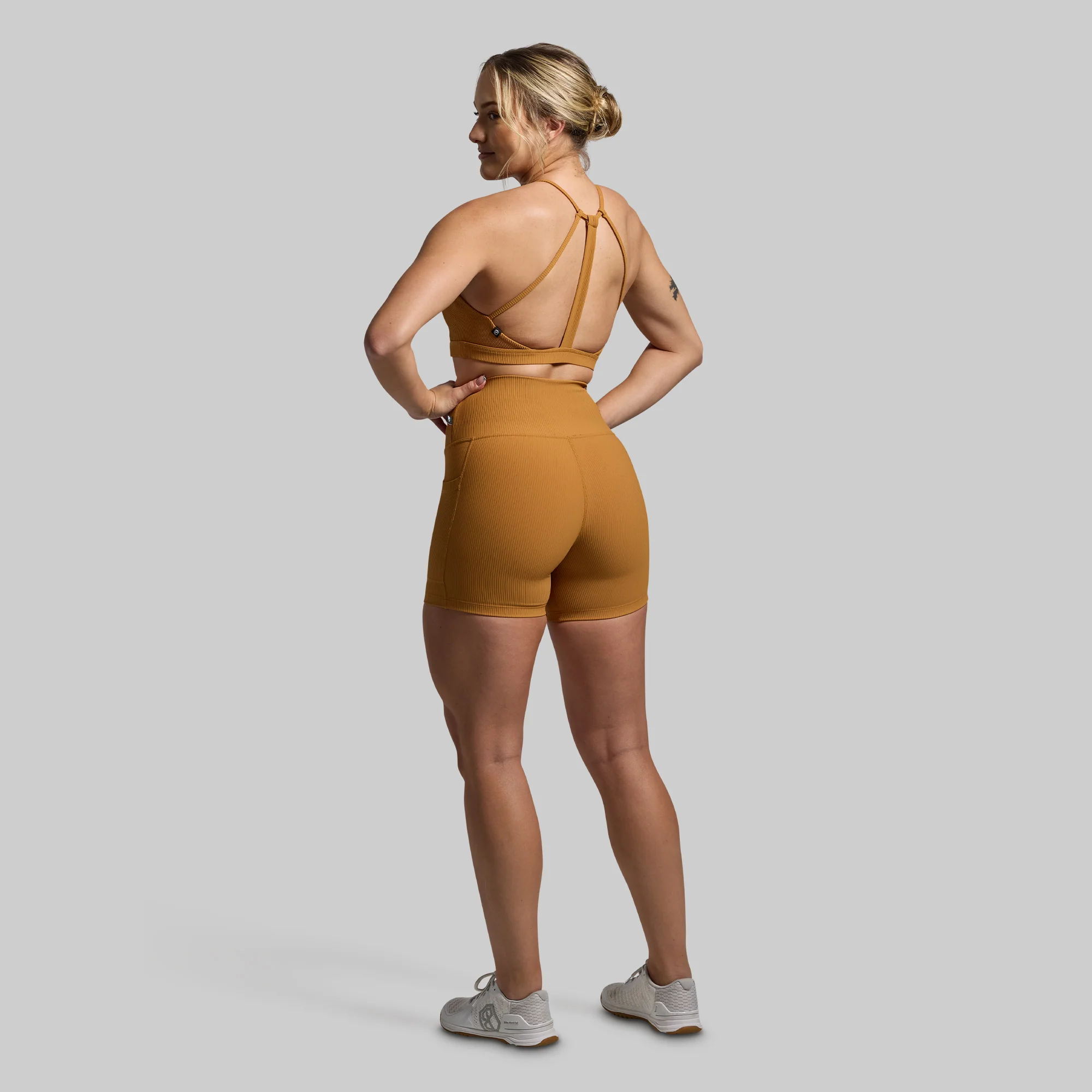 Break the Limits Sports Bra (Biscuit) - Image 6