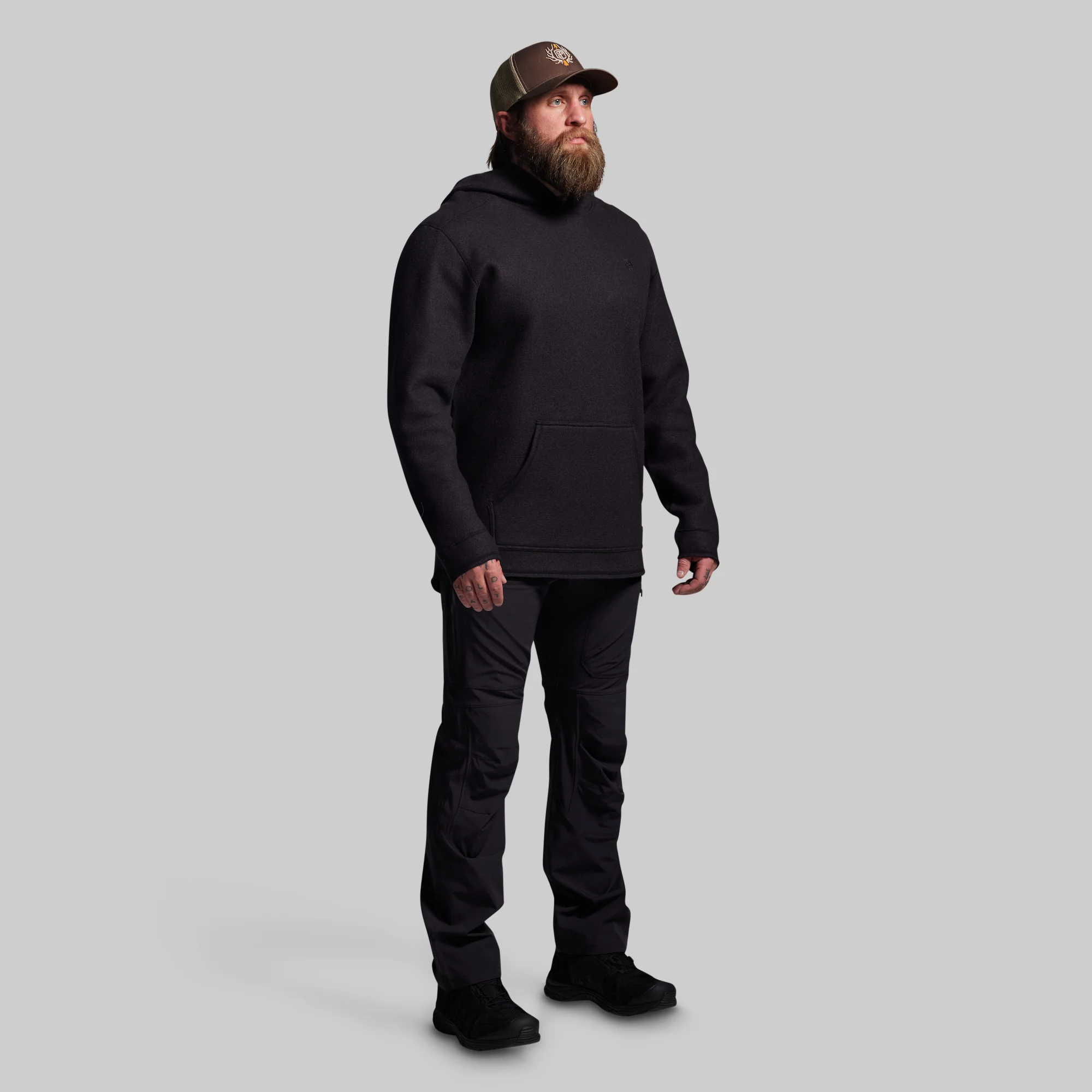 Bushcraft Hoodie (Black) - Image 7