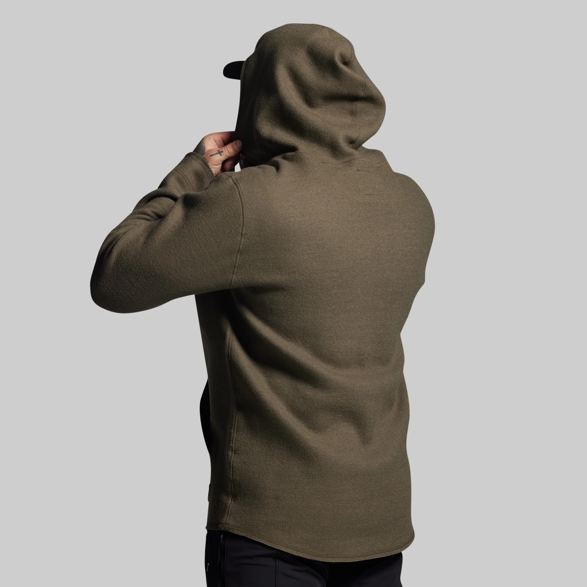 Bushcraft Hoodie (OD Green) - Image 3