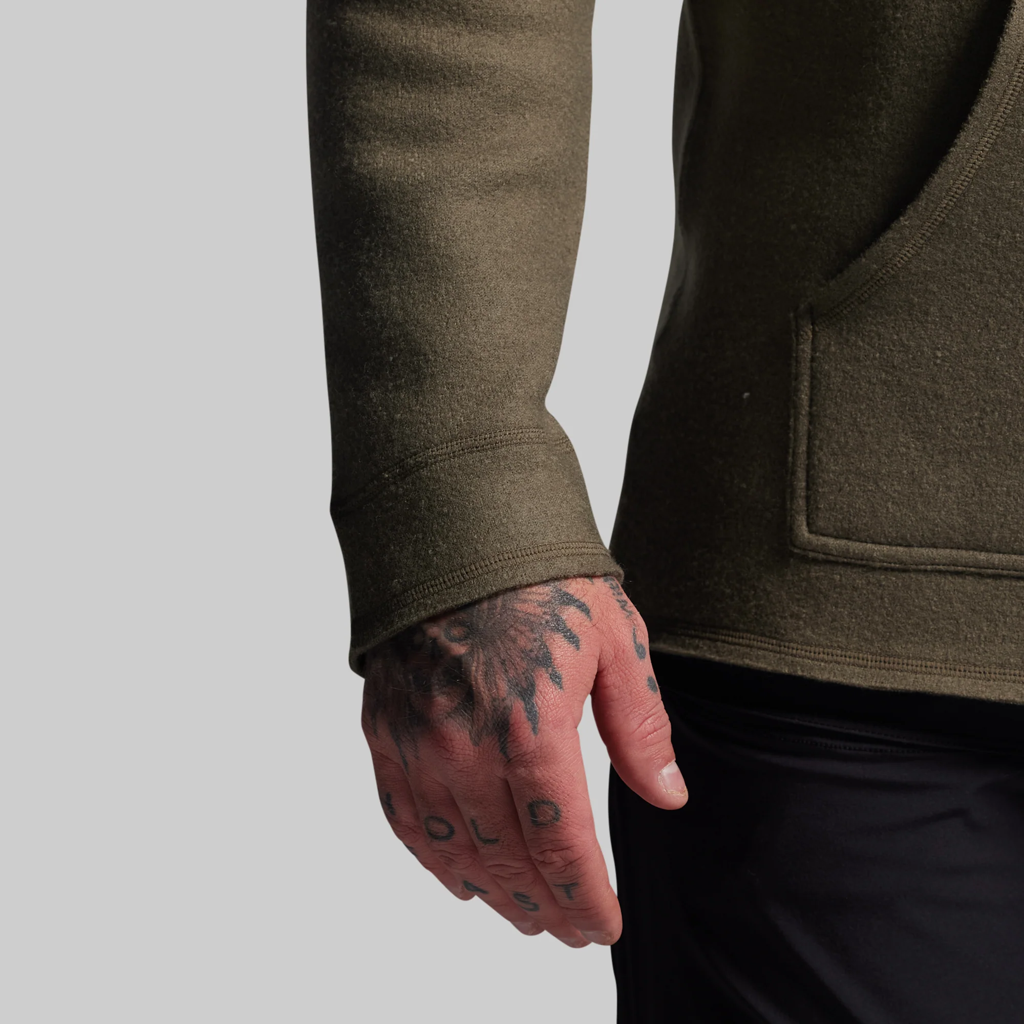 Bushcraft Hoodie (OD Green) - Image 5