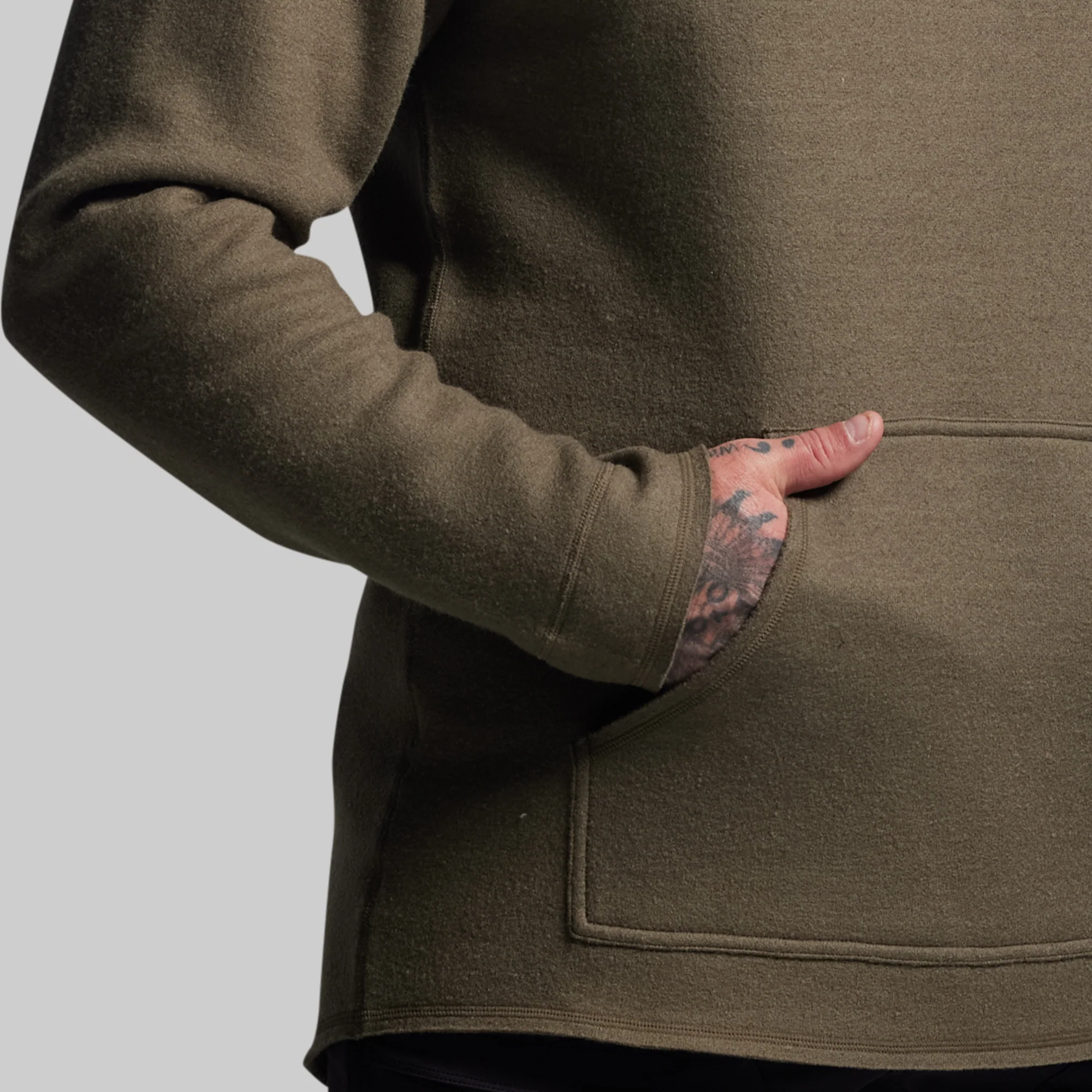 Bushcraft Hoodie (OD Green) - Image 6
