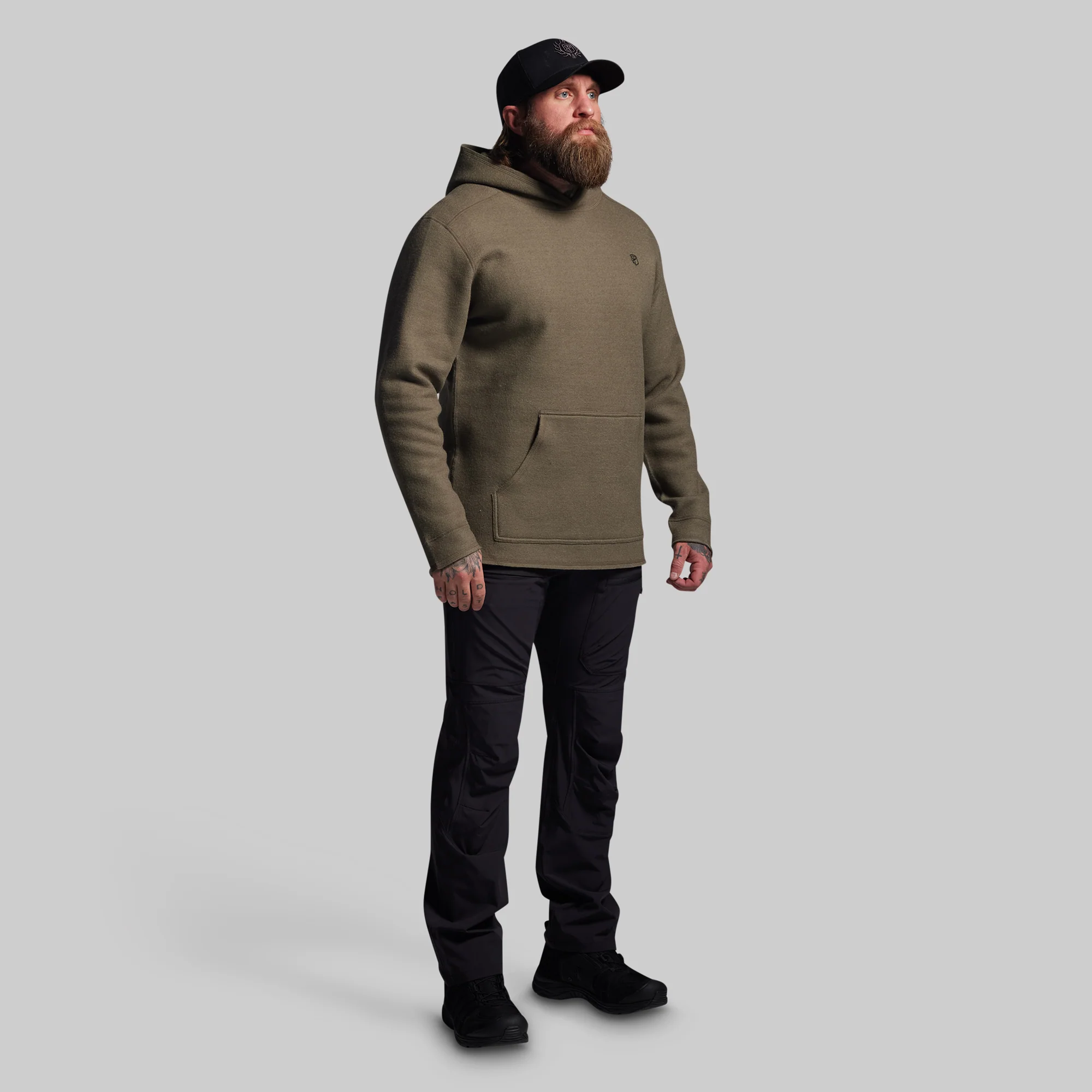 Bushcraft Hoodie (OD Green) - Image 7
