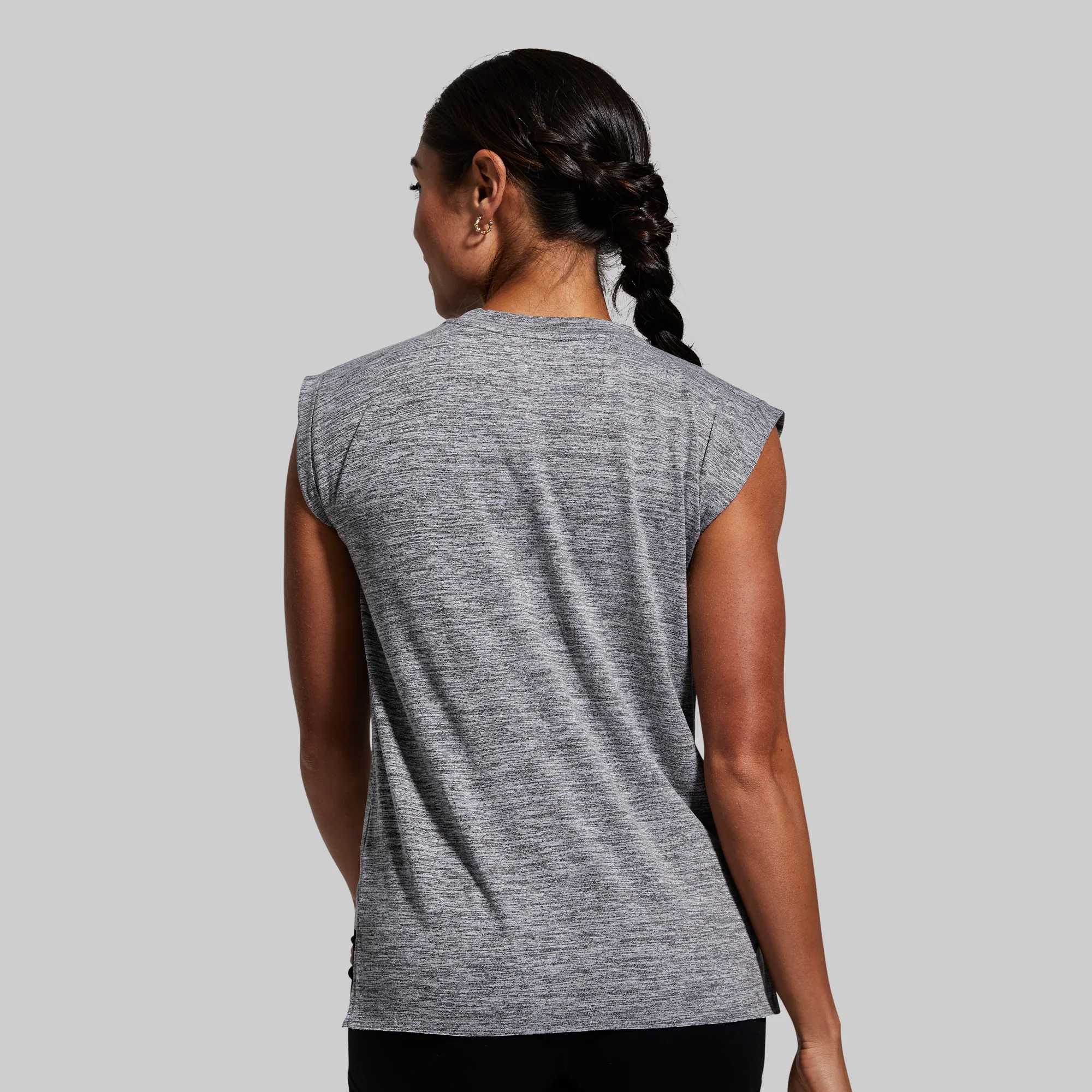 Captivate Muscle Tee (Heather Grey) - Image 2