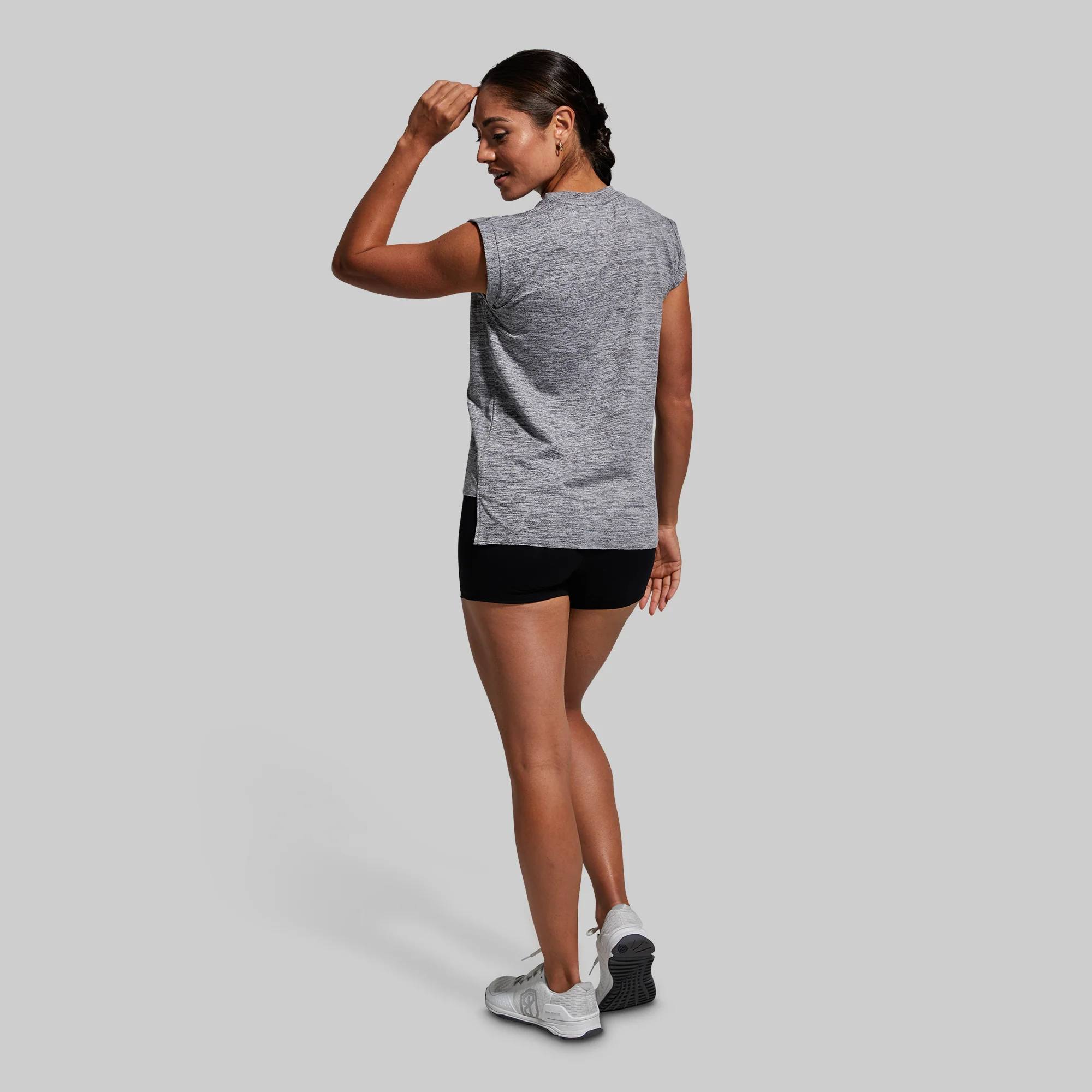 Captivate Muscle Tee (Heather Grey) - Image 5