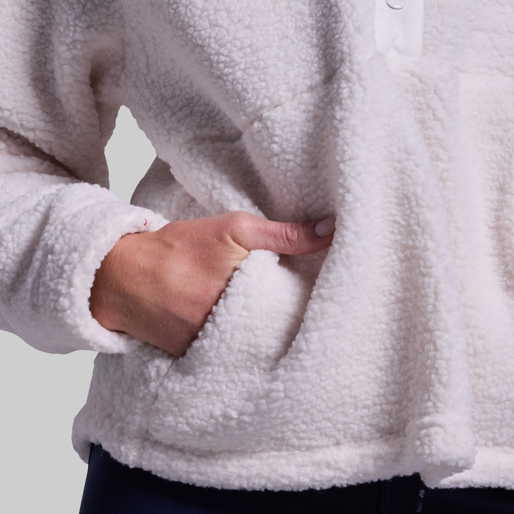 Day Hike Fleece Pullover (Ivory) - Image 6
