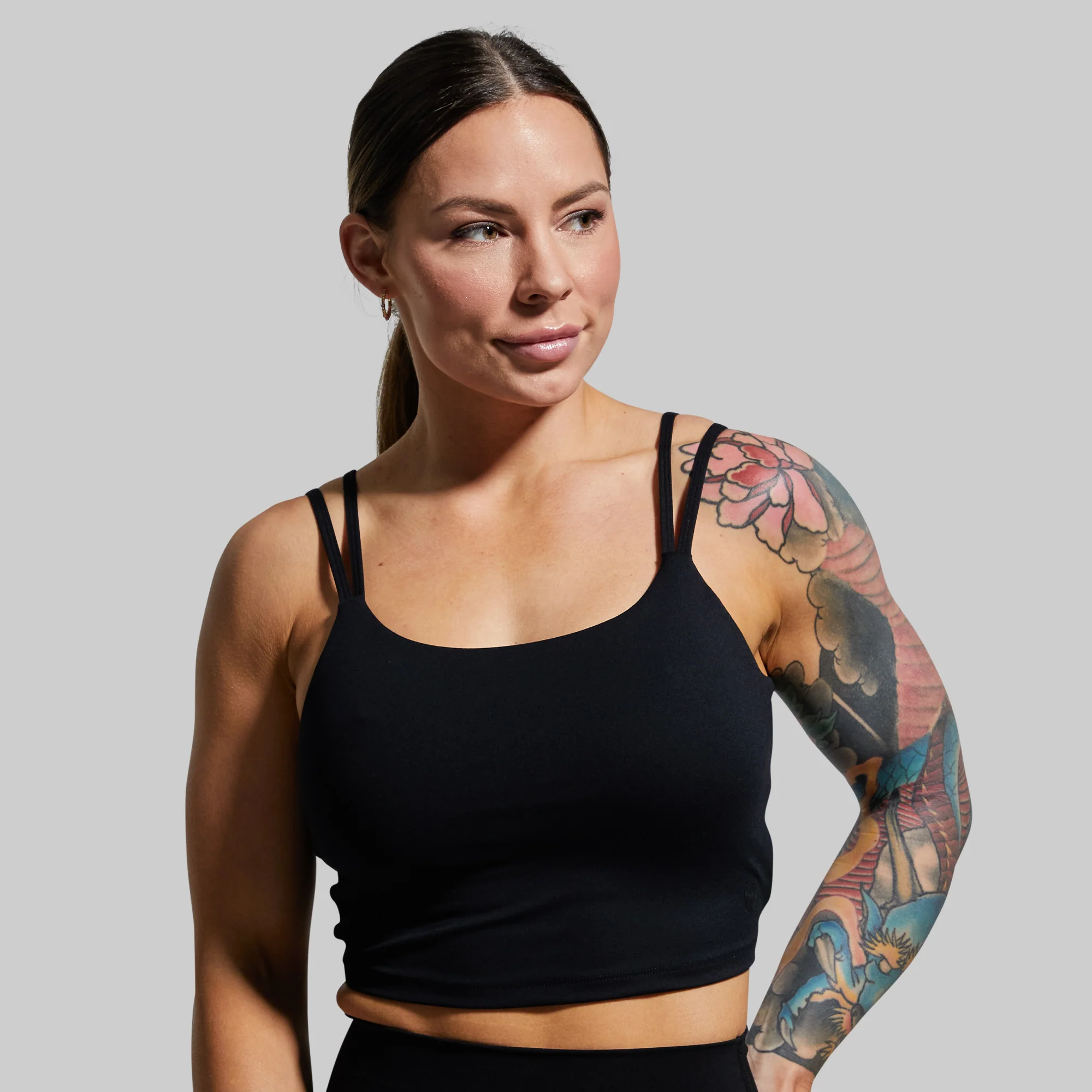 Don't Get It Twisted Sports Bra (Black) - Image 2