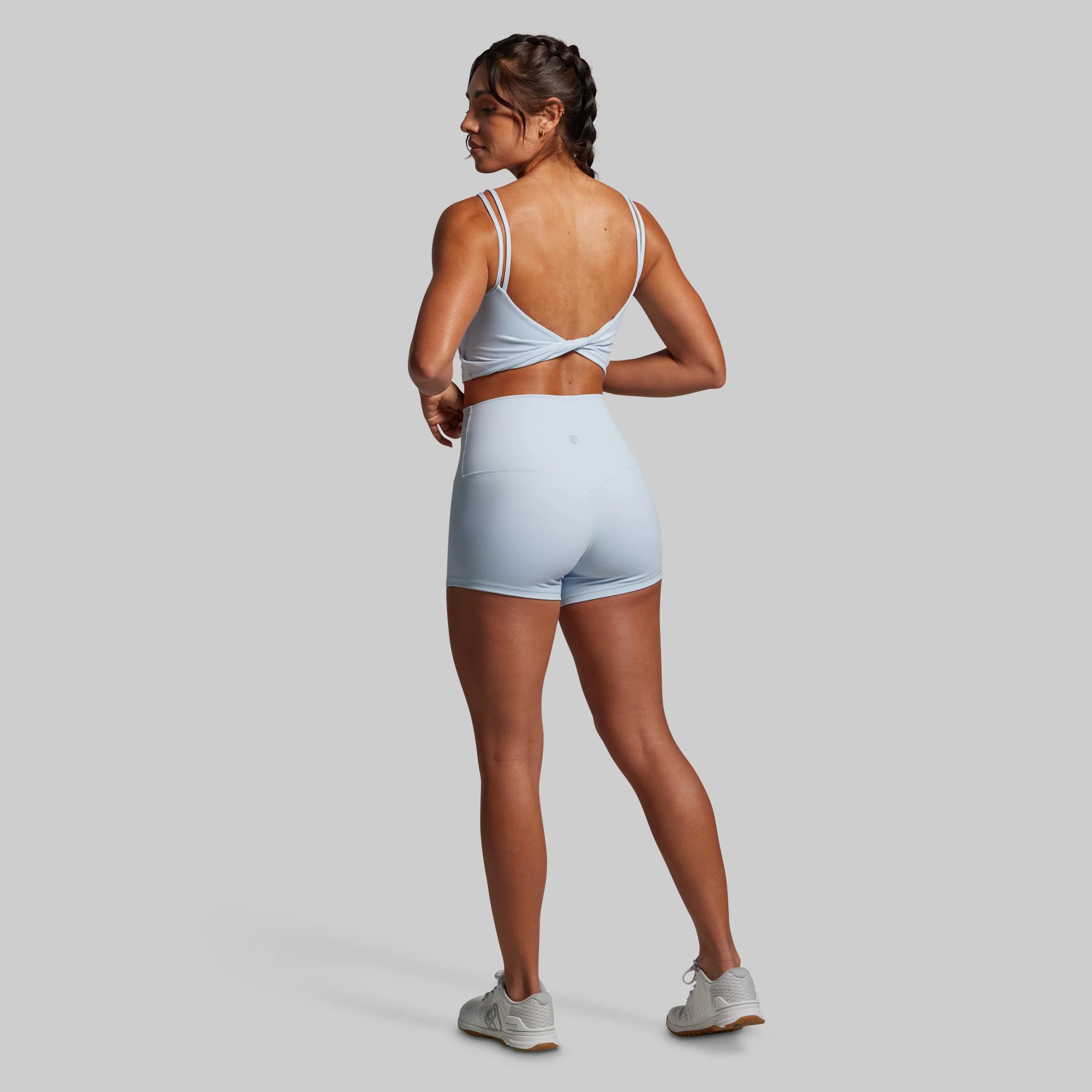 Don't Get it Twisted Sports Bra (Chambray) - Image 5
