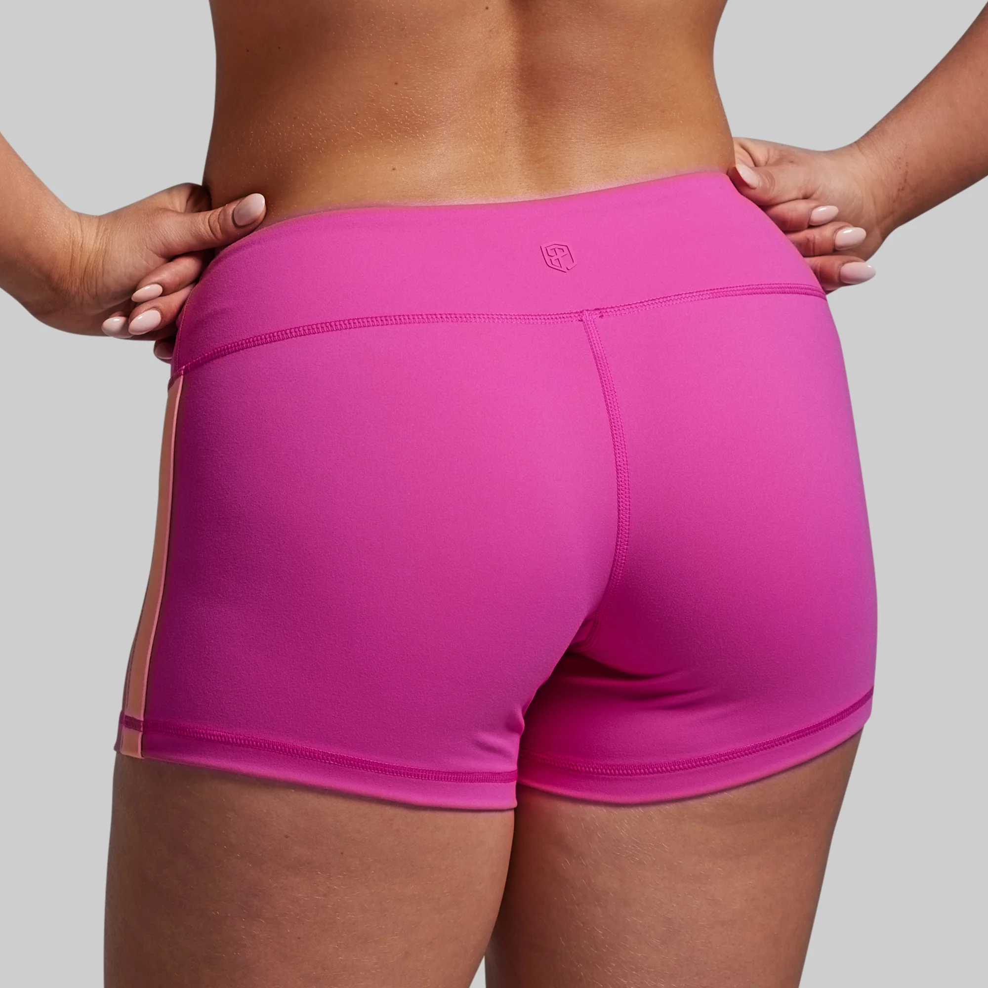 Double Take Booty Short (Fuchsia) - Image 2