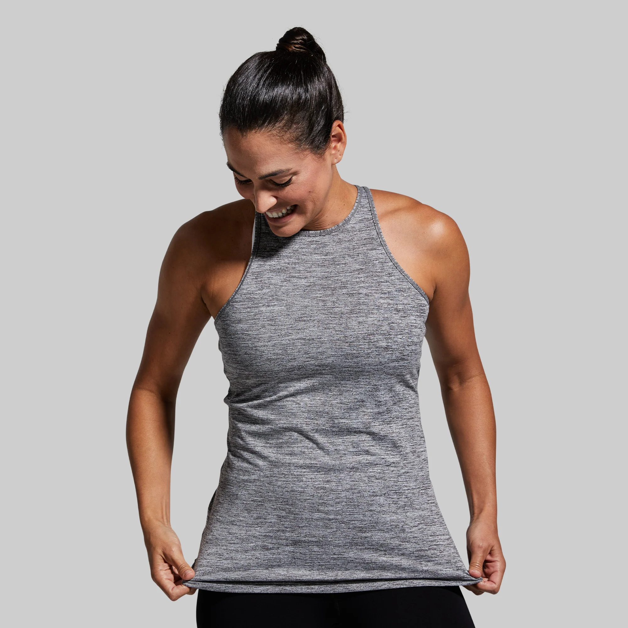 Edge Tank (Heather Grey) - Image 3