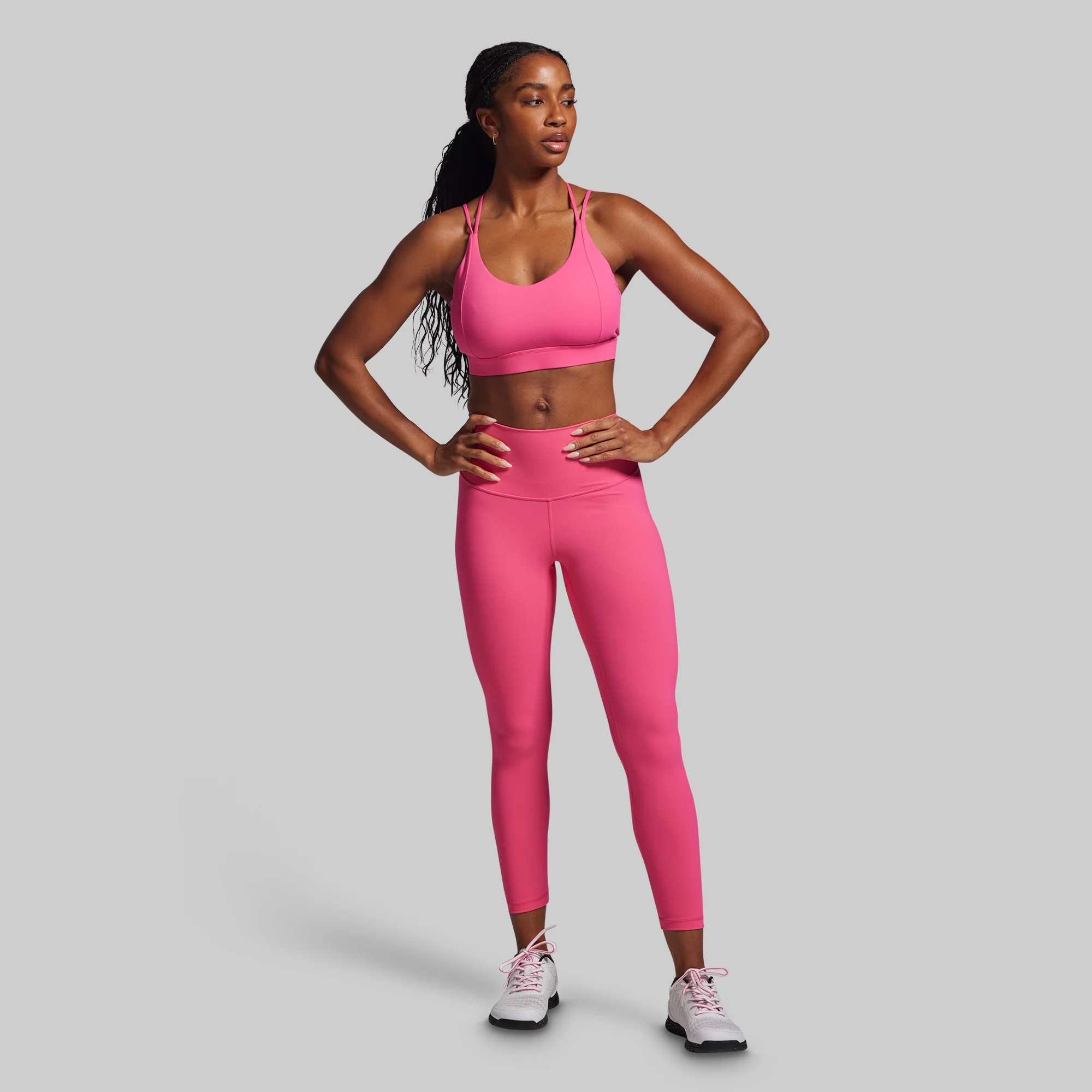 Exhale Sports Bra (Bubblegum) - Image 3