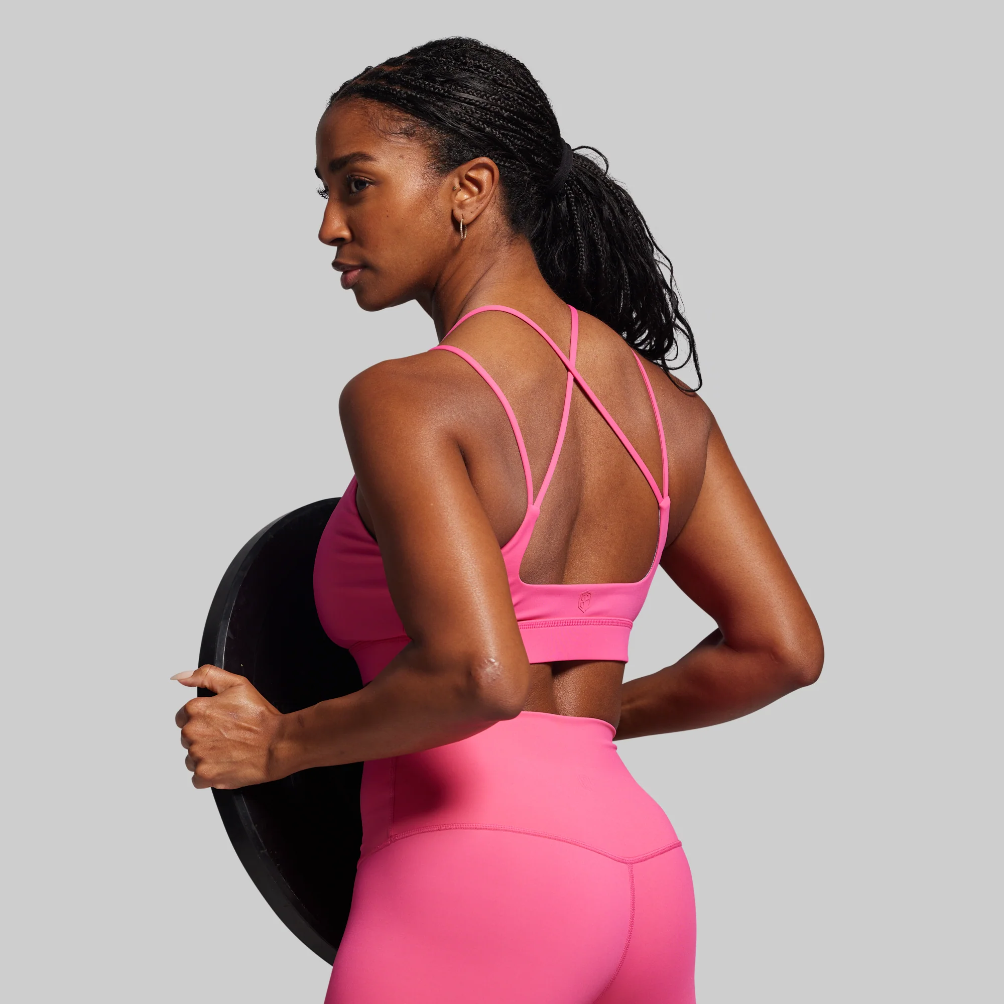 Exhale Sports Bra (Bubblegum) - Image 5