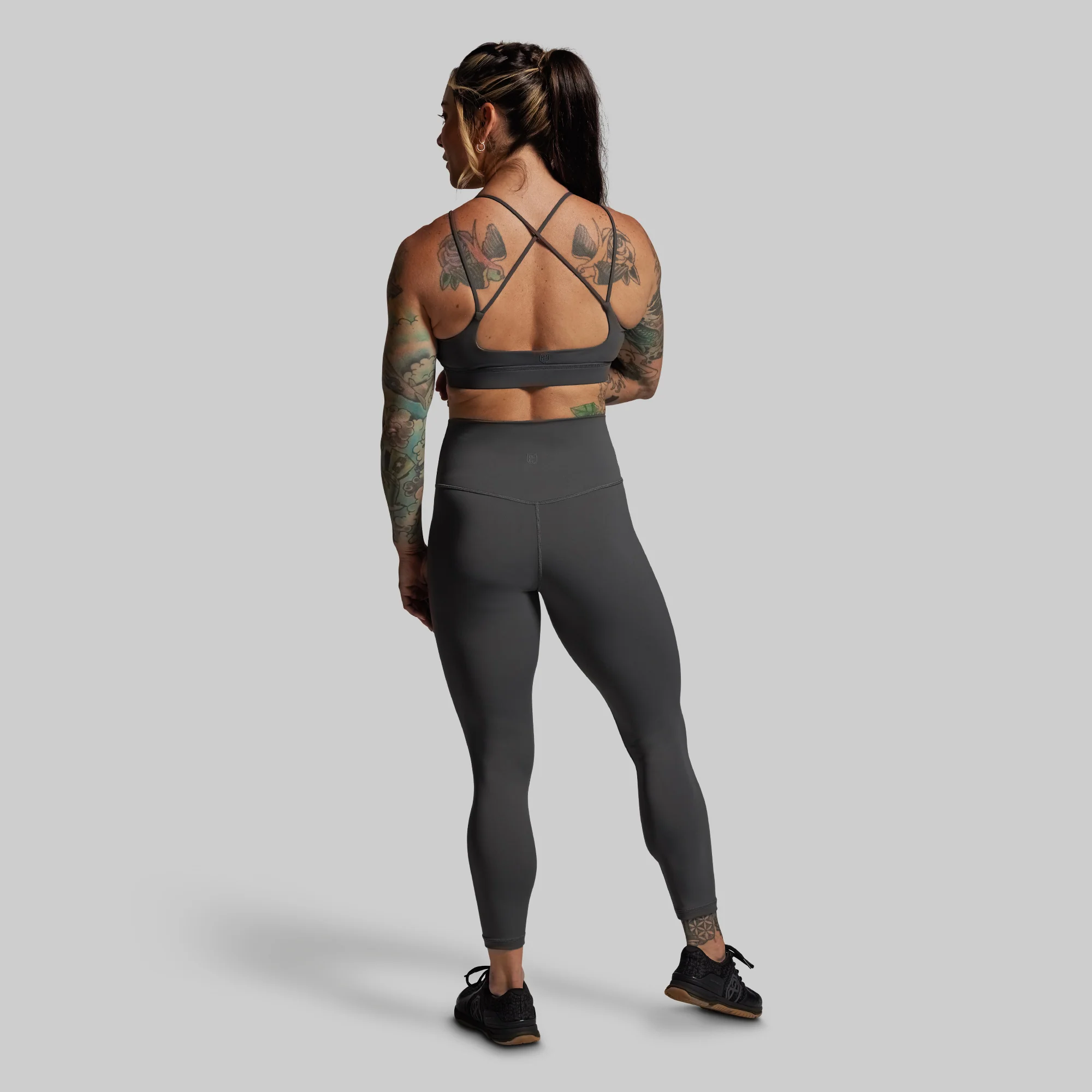 Exhale Sports Bra (Gunmetal) - Image 5