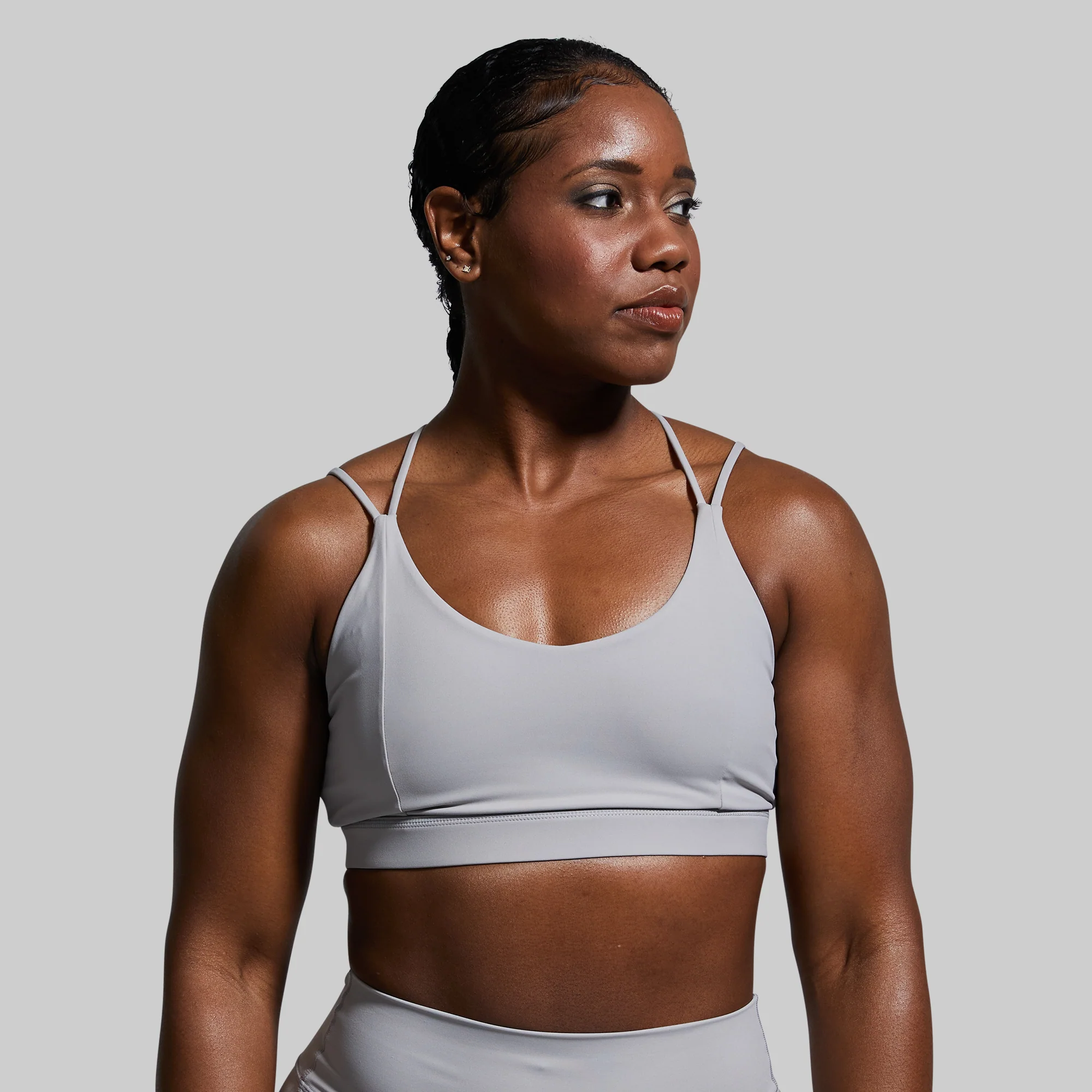 Exhale Sports Bra (Stone) - Image 2