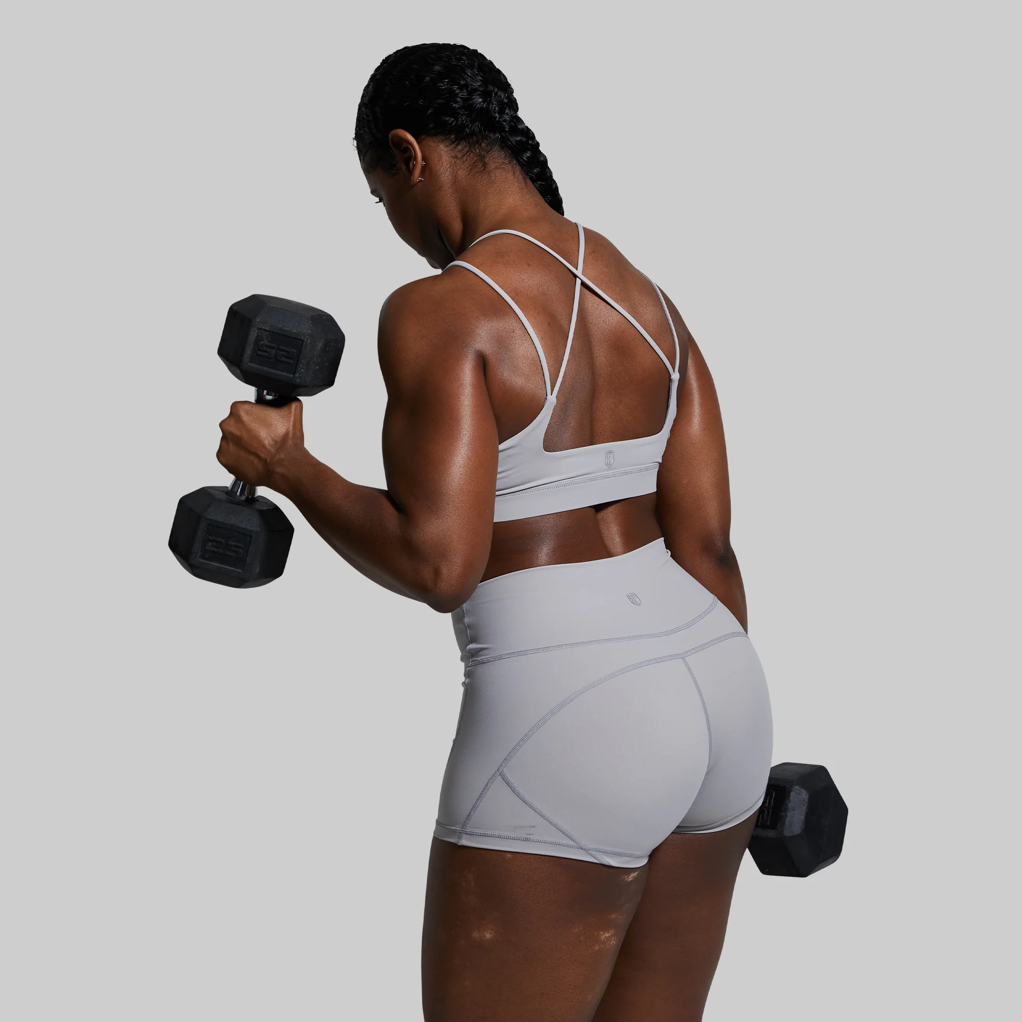 Exhale Sports Bra (Stone) - Image 3