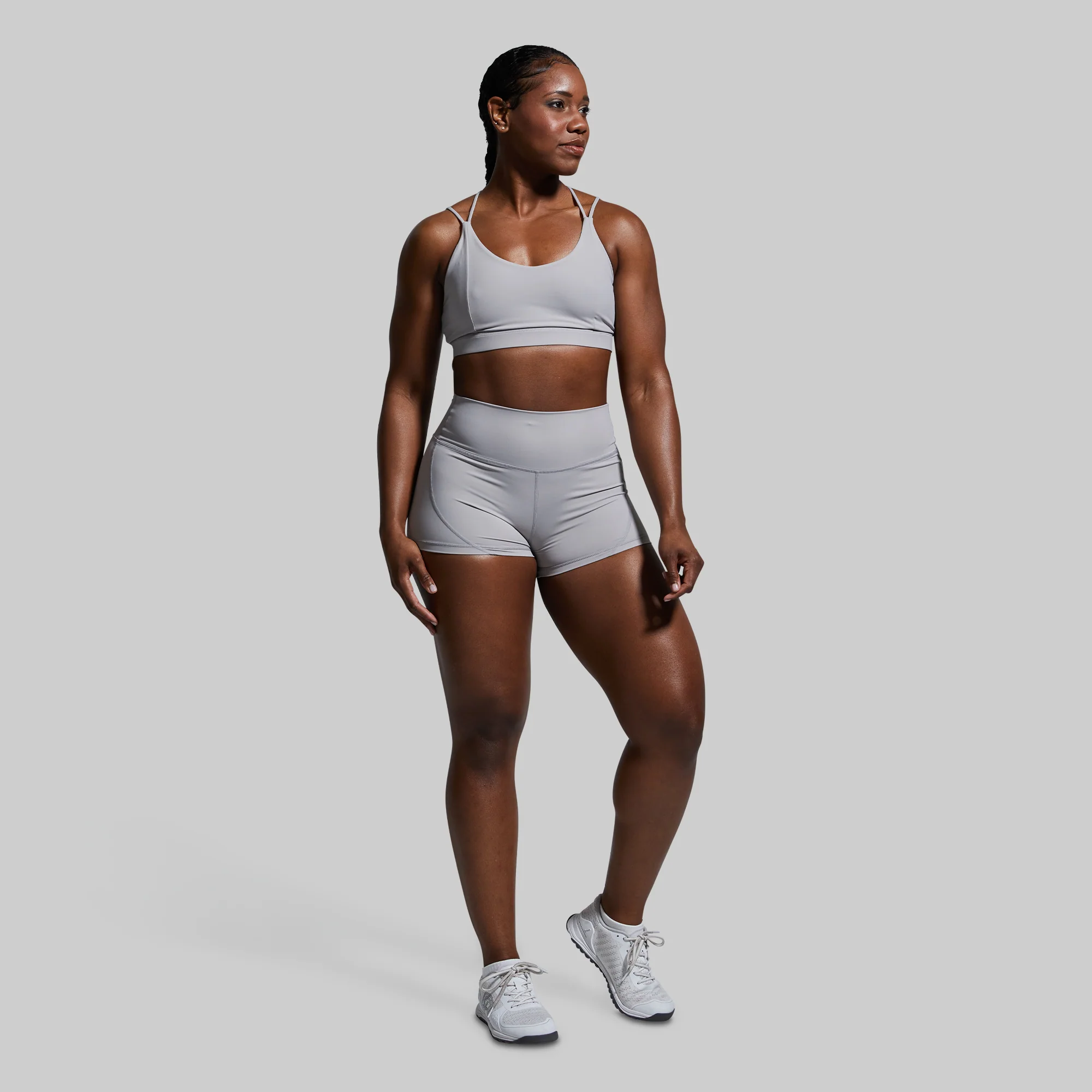 Exhale Sports Bra (Stone) - Image 4