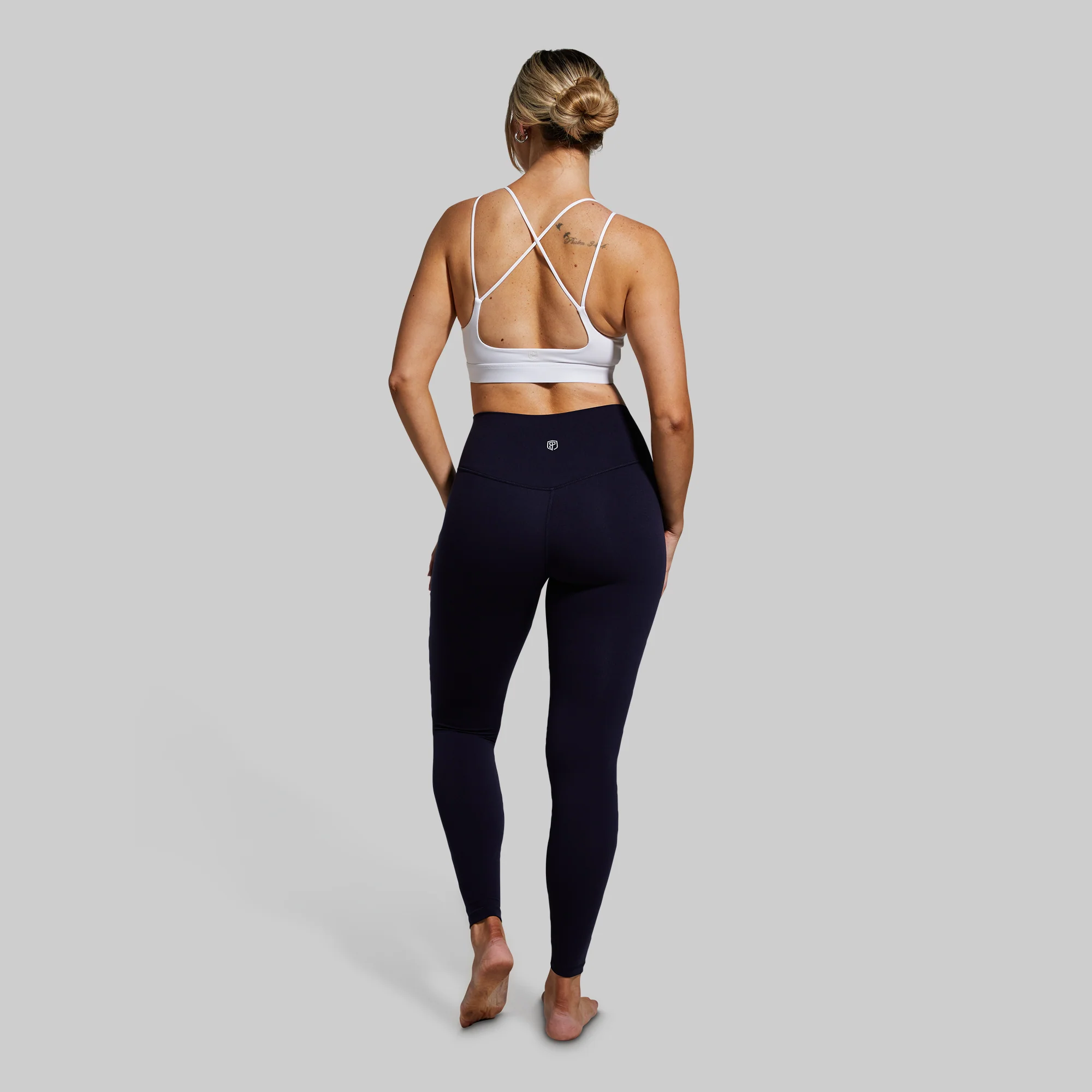 Exhale Sports Bra (White) - Image 5