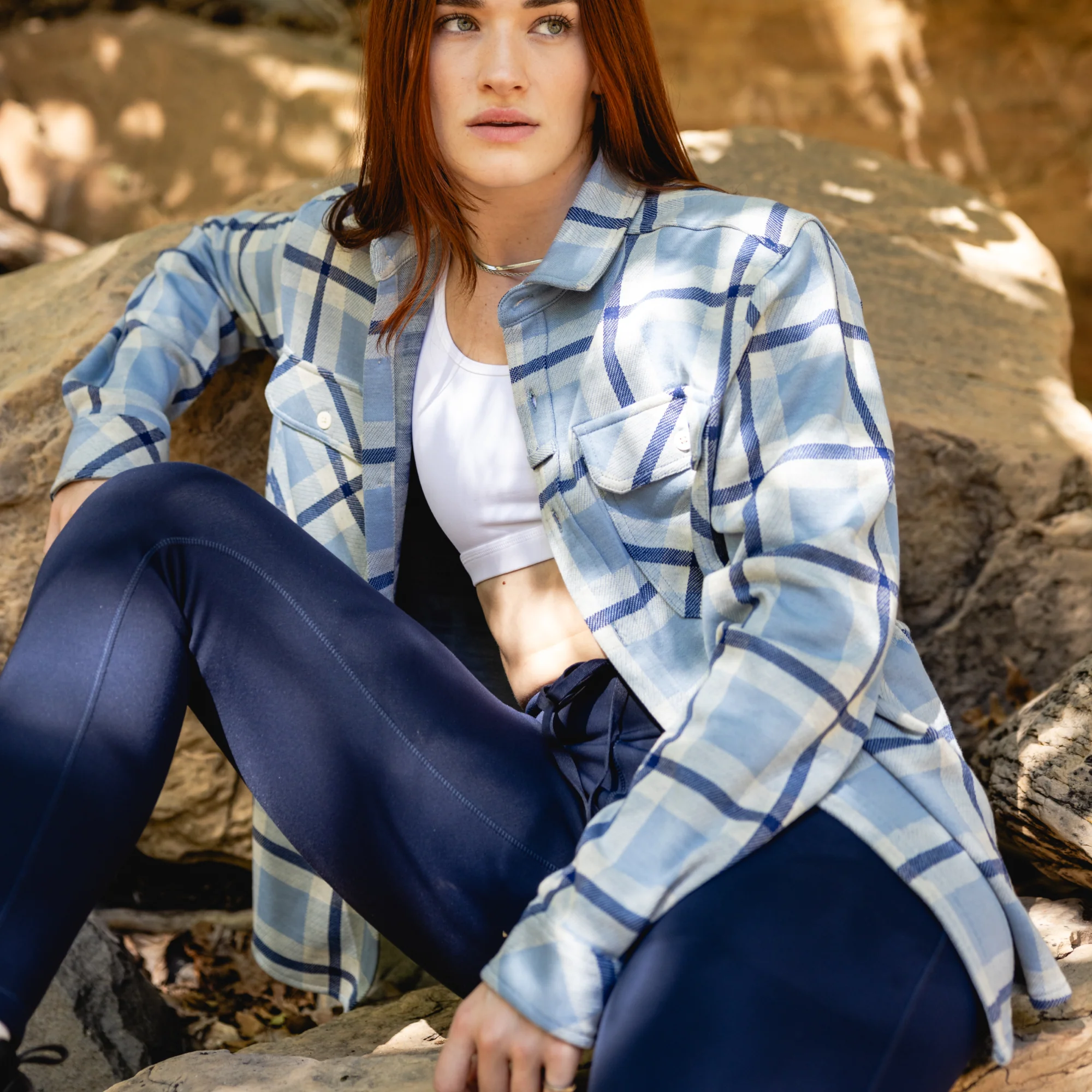 Fleece Lined Legging (BP Navy) - Image 2