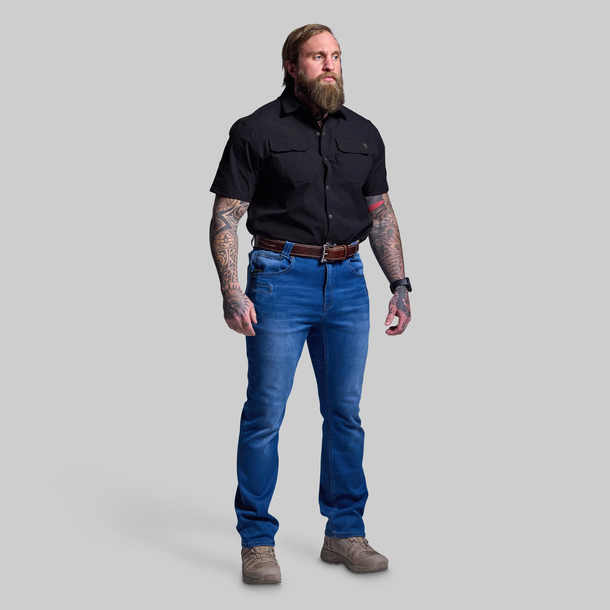 FLEX Recon Boot Cut Jean (Dark Wash) - Image 10