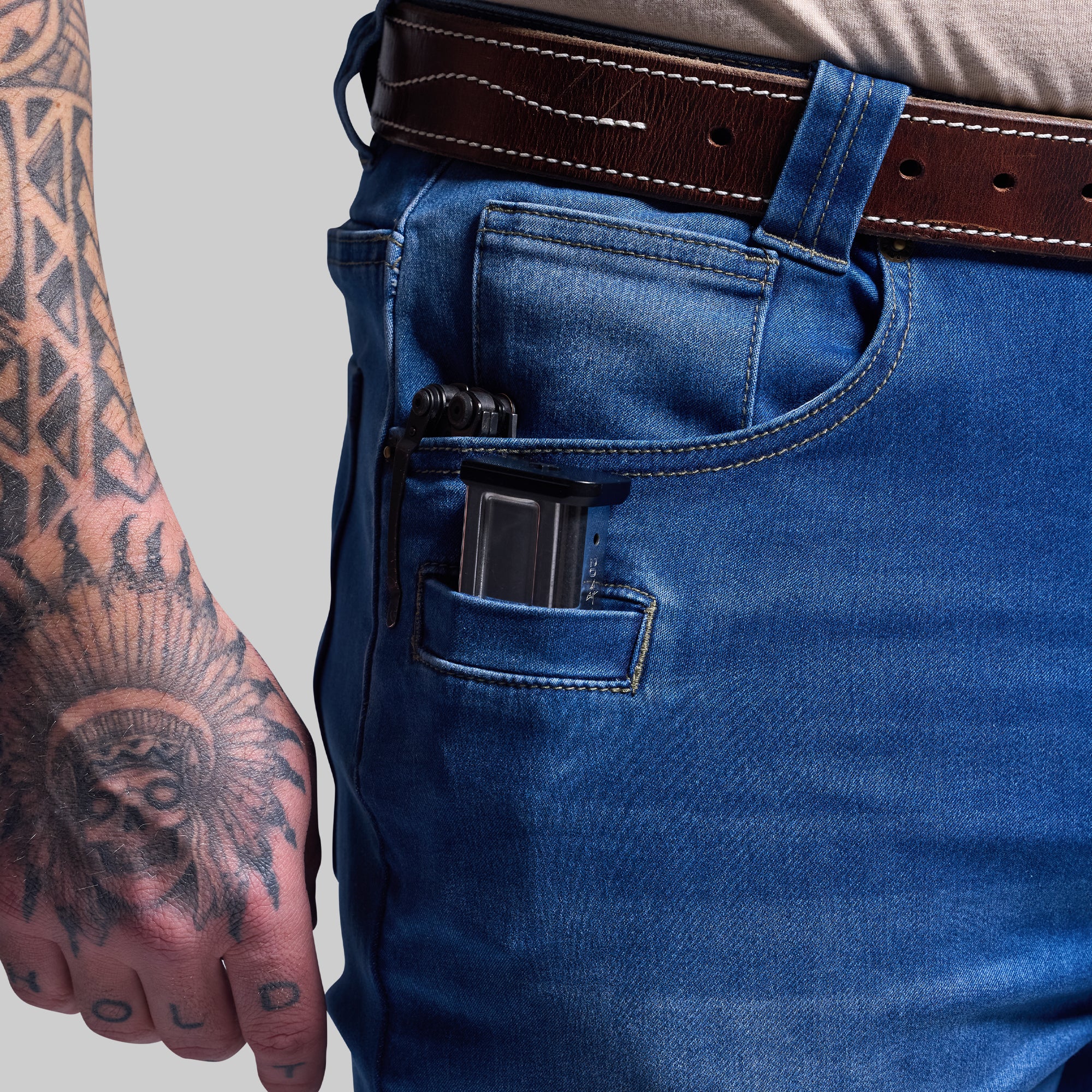 FLEX Recon Boot Cut Jean (Dark Wash) - Image 4