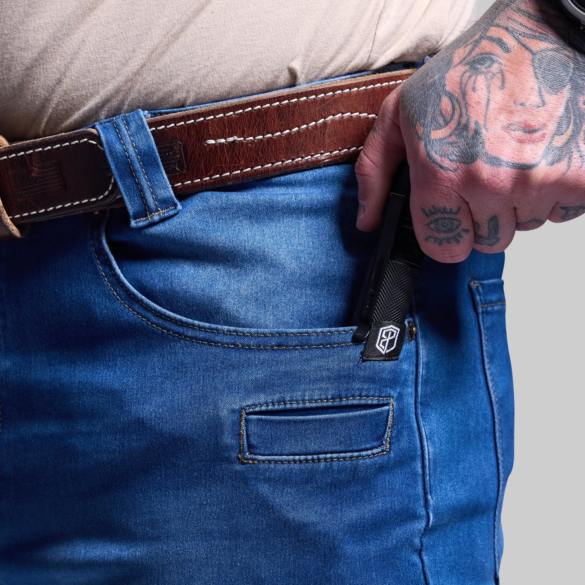 FLEX Recon Boot Cut Jean (Dark Wash) - Image 5