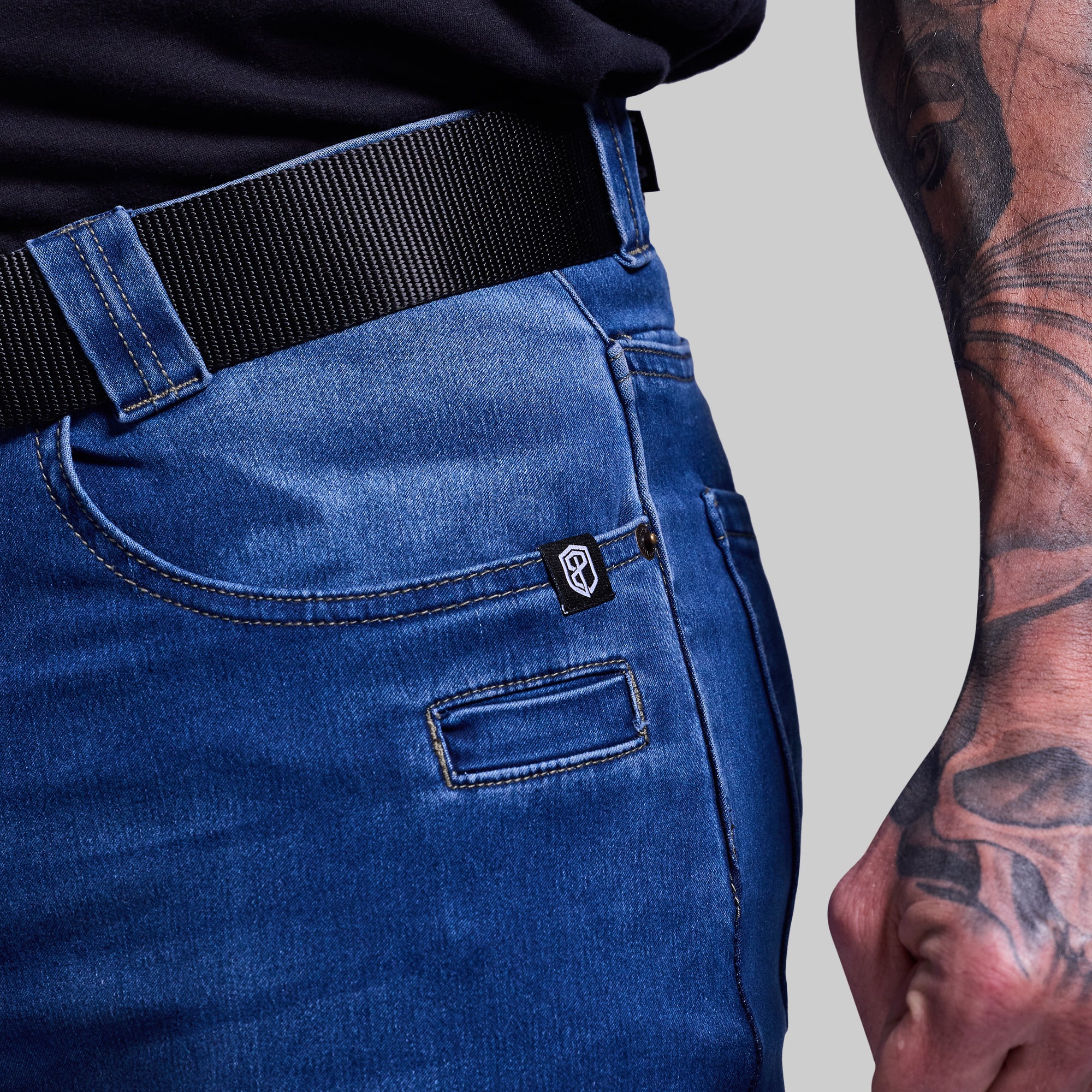 FLEX Recon Straight Leg Jean (Dark Wash) - Image 5