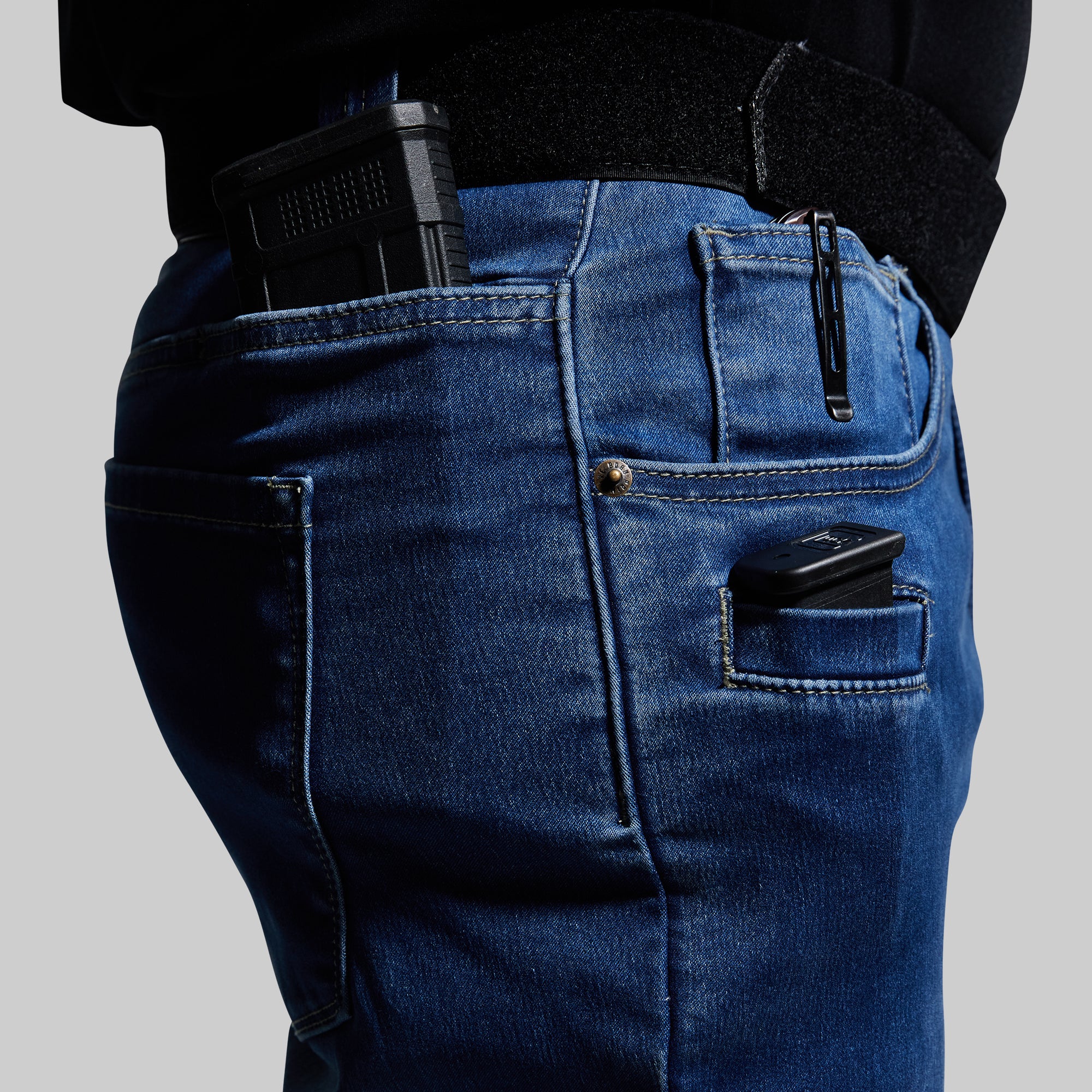 FLEX Recon Straight Leg Jean (Dark Wash) - Image 6