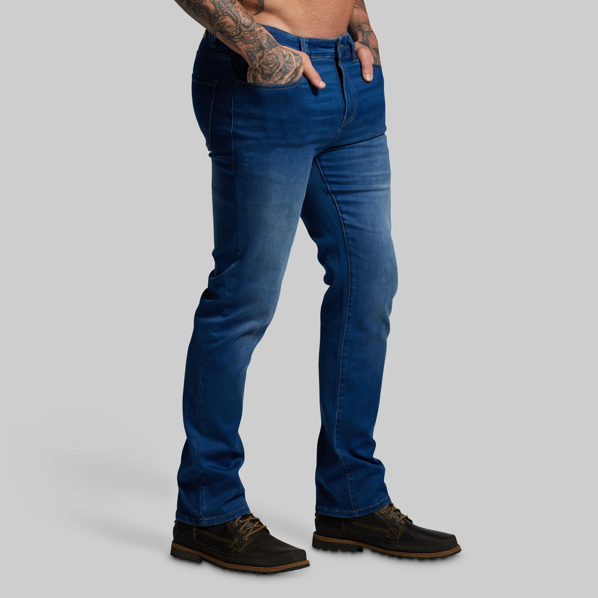 FLEX Stretchy Boot Cut Jean (Dark Wash) - Image 3