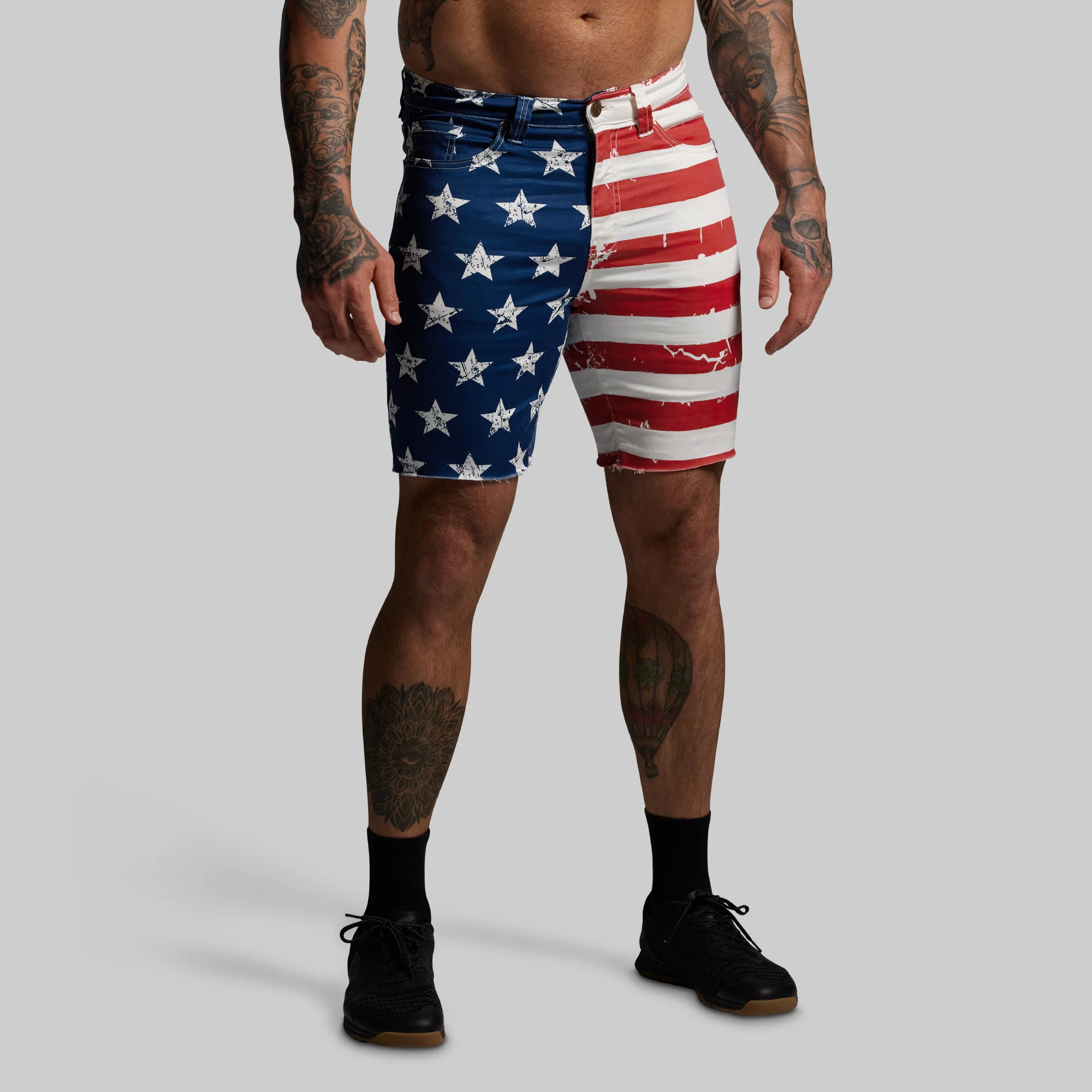 FLEX Stretchy Jort 7" (American Flag) - Image 6