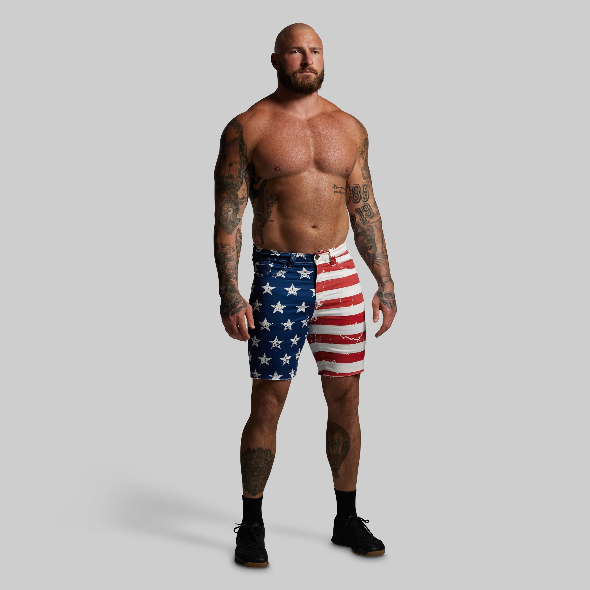 FLEX Stretchy Jort 7" (American Flag) - Image 8