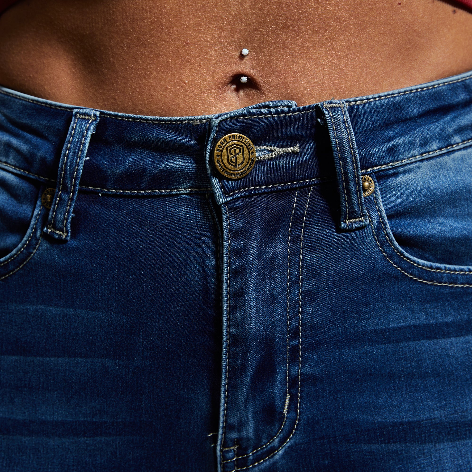 FLEX Stretchy High-Rise Skinny Jean (Dark Wash) - Image 7