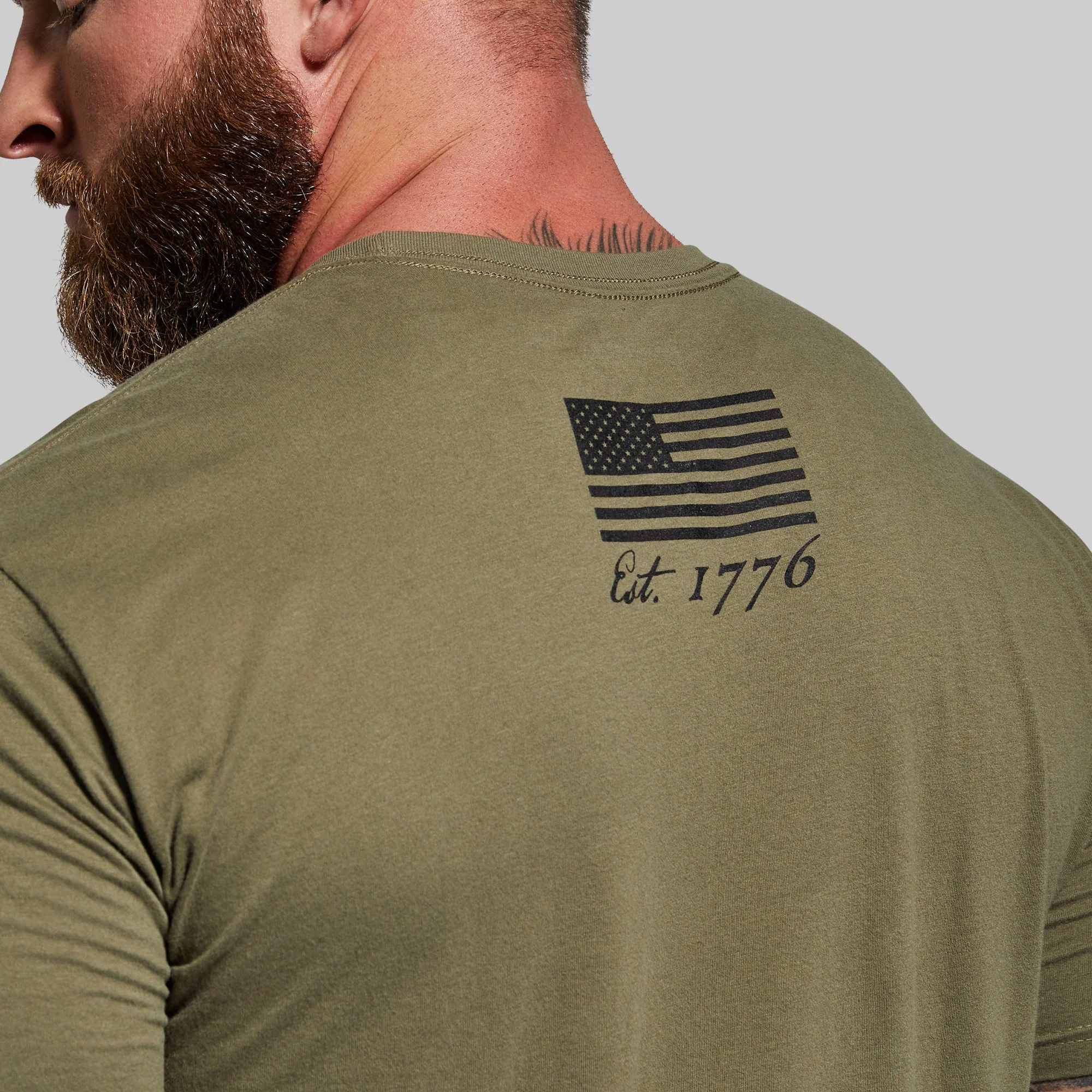 Freedom Paid In Full Tee (Tactical Green) - Image 3