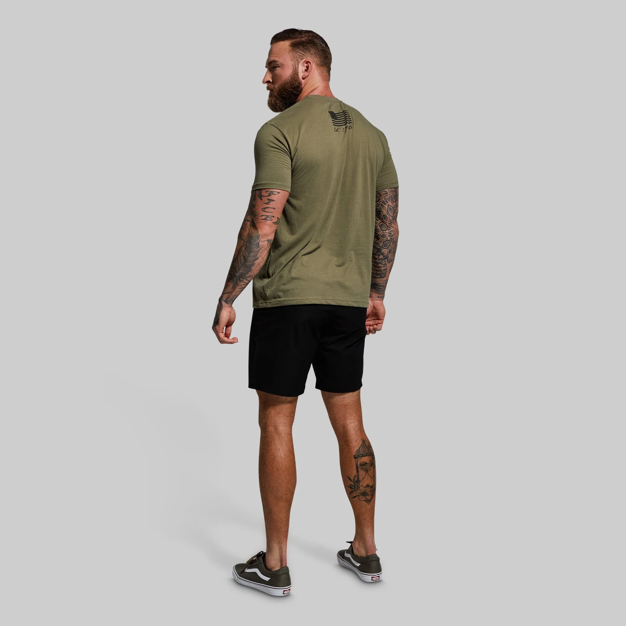 Freedom Paid In Full Tee (Tactical Green) - Image 5