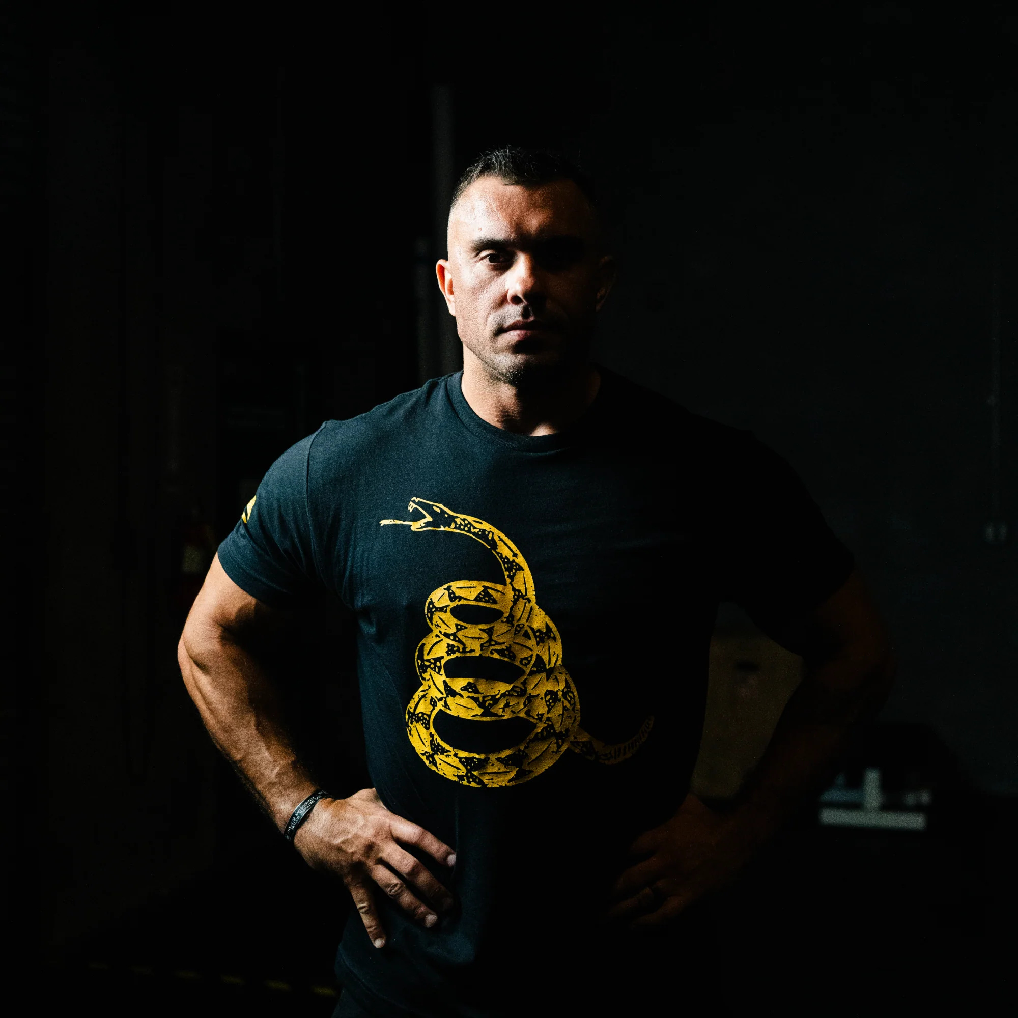 Gadsden Flag Tee (Black) - Image 2