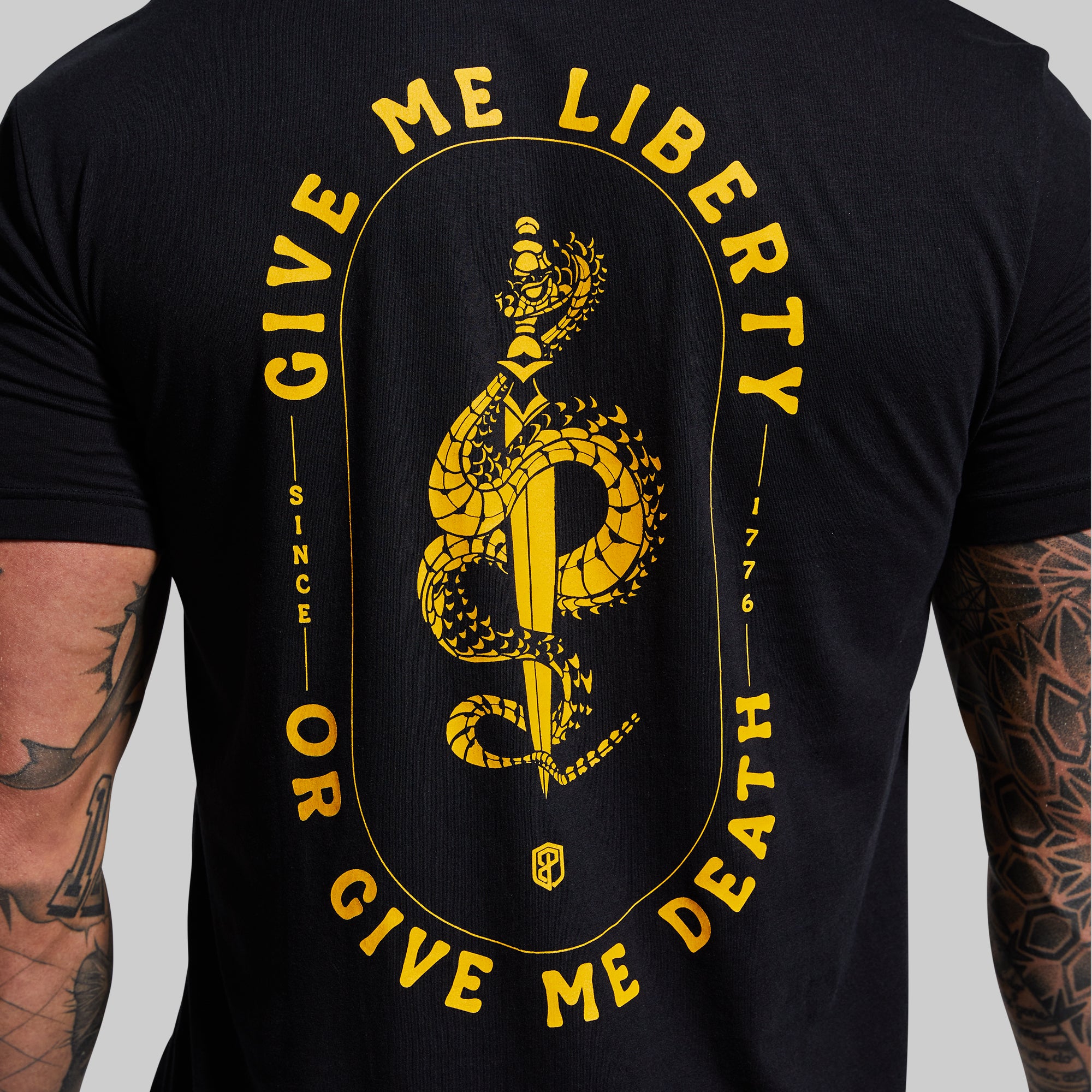 Give Me Liberty Tee (Black) - Image 4